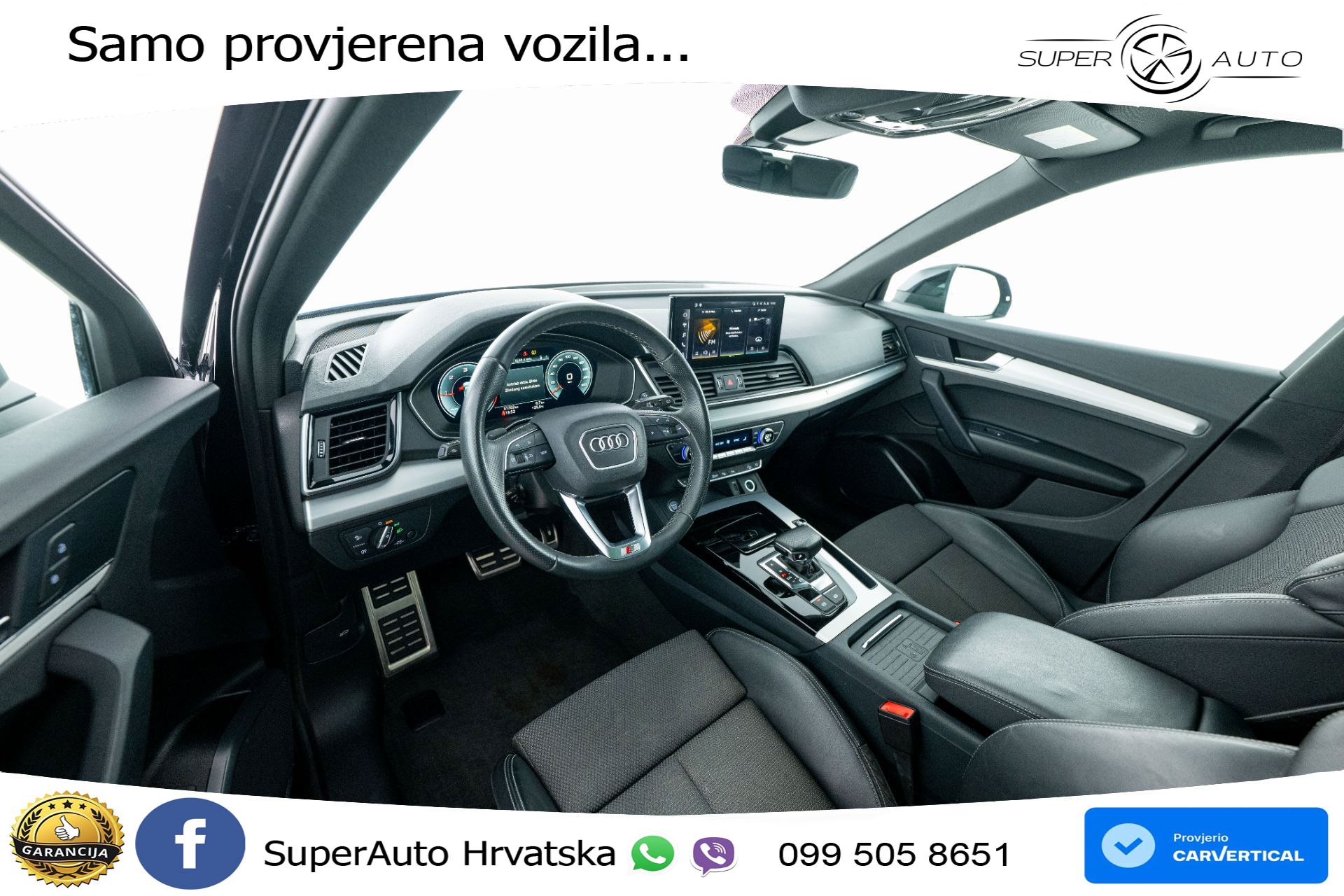 Audi Q5 40 TDI quattro ultra S tronic 2xS line 204 KS, ACC+360+PANO+VIRT+NAVI
