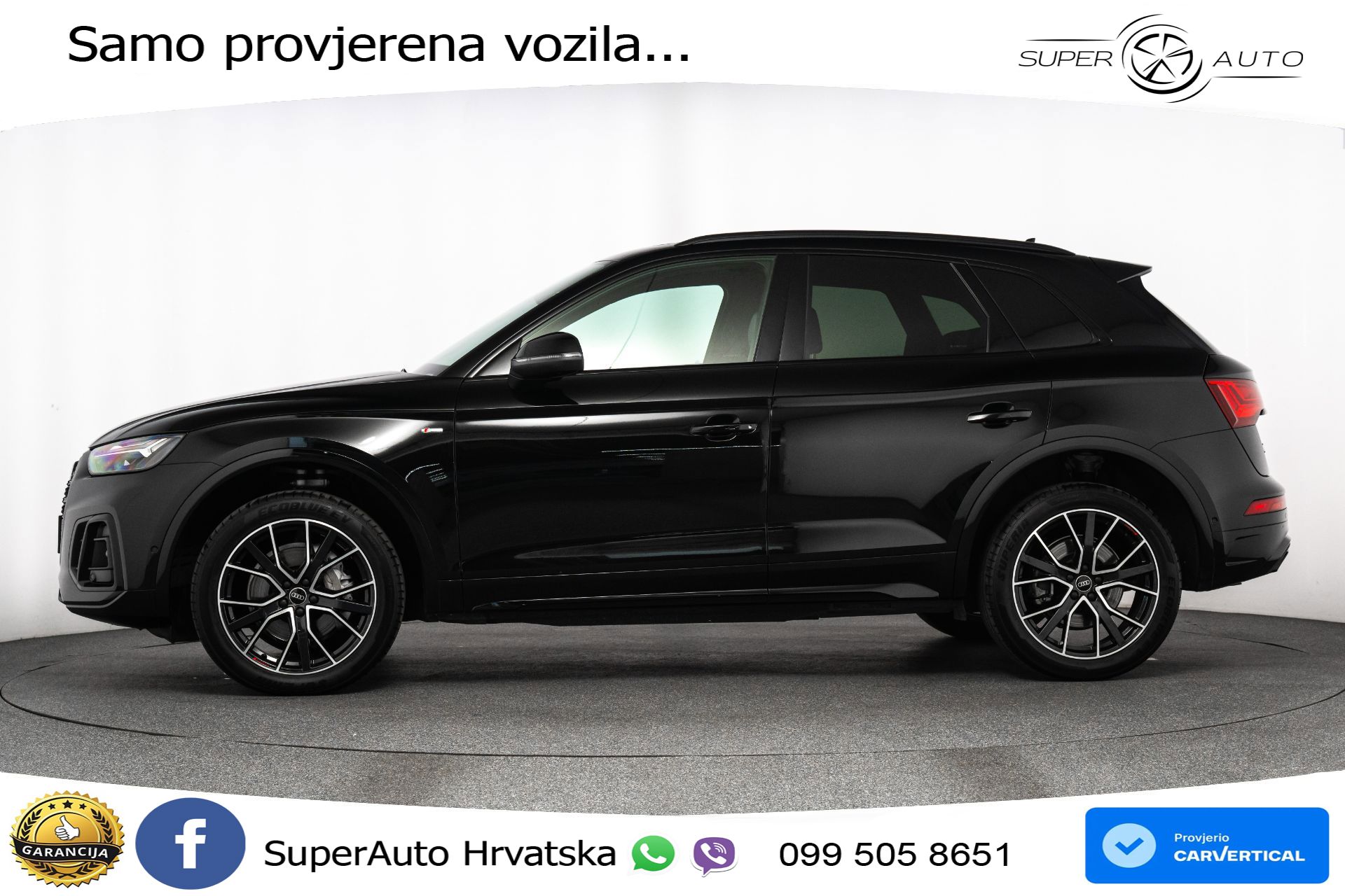 Audi Q5 40 TDI quattro ultra S tronic 2xS line 204 KS, ACC+360+PANO+VIRT+NAVI