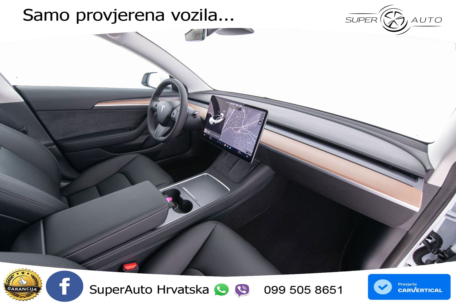 Tesla Model 3 Standard Plus 306 KS, ACC+KAM+GR SJED+PANO+NAVI