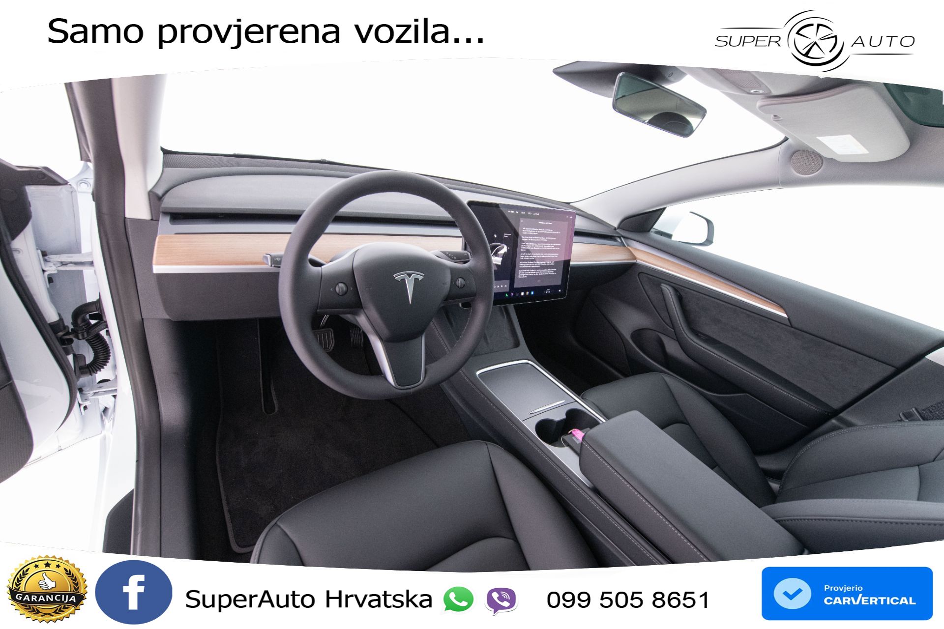 Tesla Model 3 Standard Plus 306 KS, ACC+KAM+GR SJED+PANO+NAVI