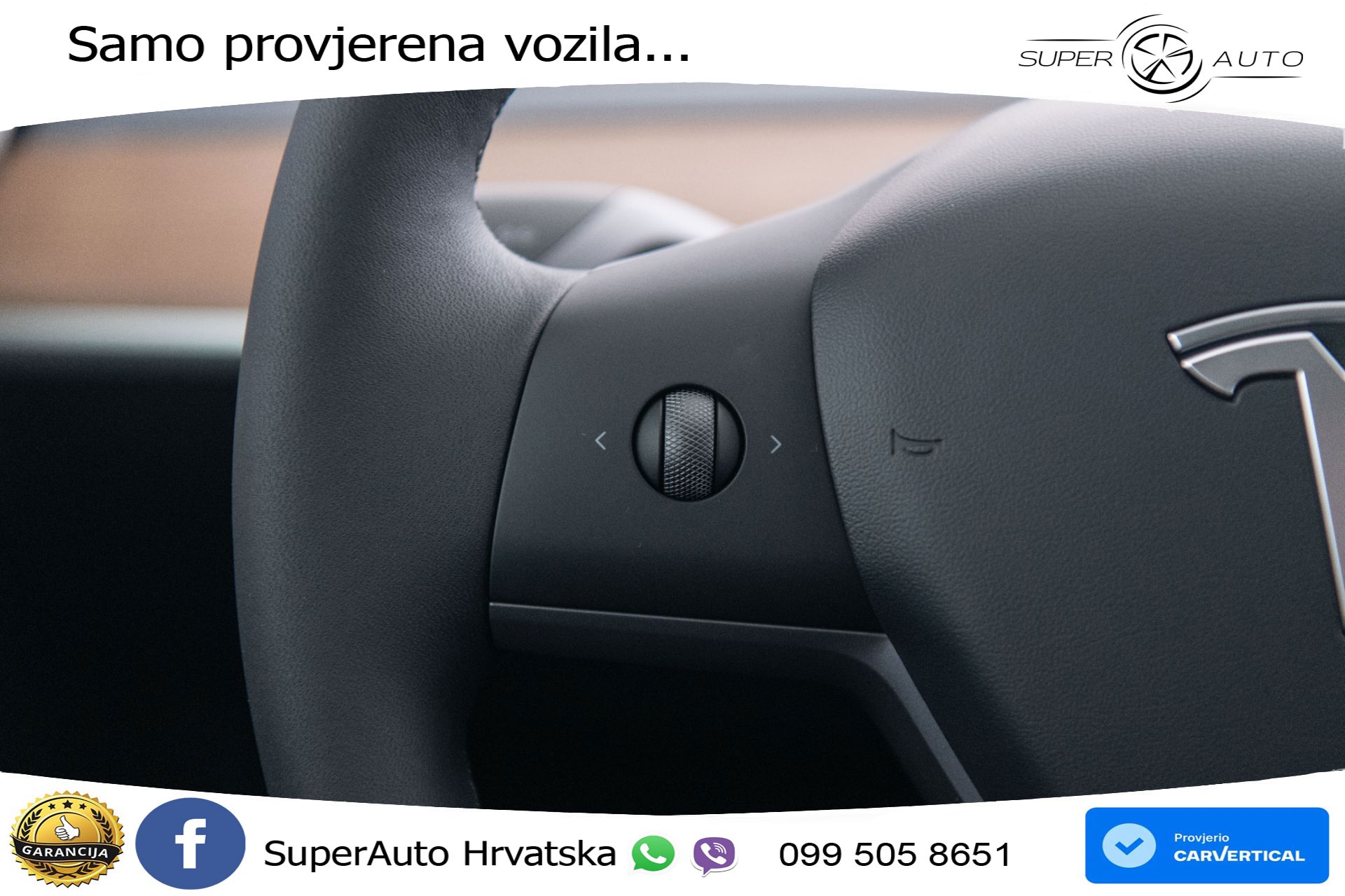 Tesla Model 3 Standard Plus 306 KS, ACC+KAM+GR SJED+PANO+NAVI