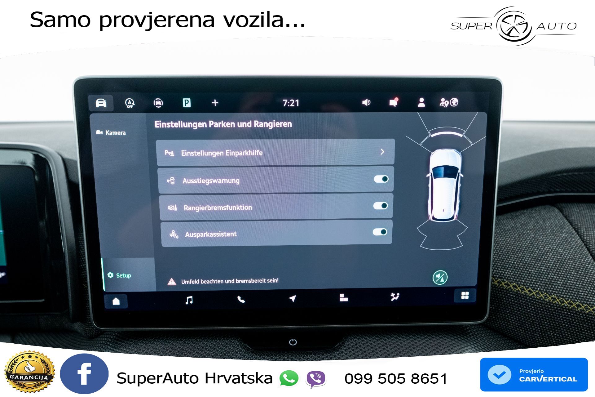 NOVO Škoda Kodiaq 1.5 TSI DSG Selection 150 KS, 7-SJED+ACC+GR SJED+KAM+PANO+PDC