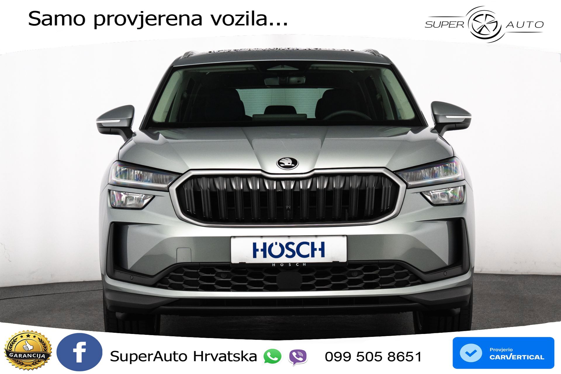 NOVO Škoda Kodiaq 1.5 TSI DSG Selection 150 KS, 7-SJED+ACC+GR SJED+KAM+PANO+PDC