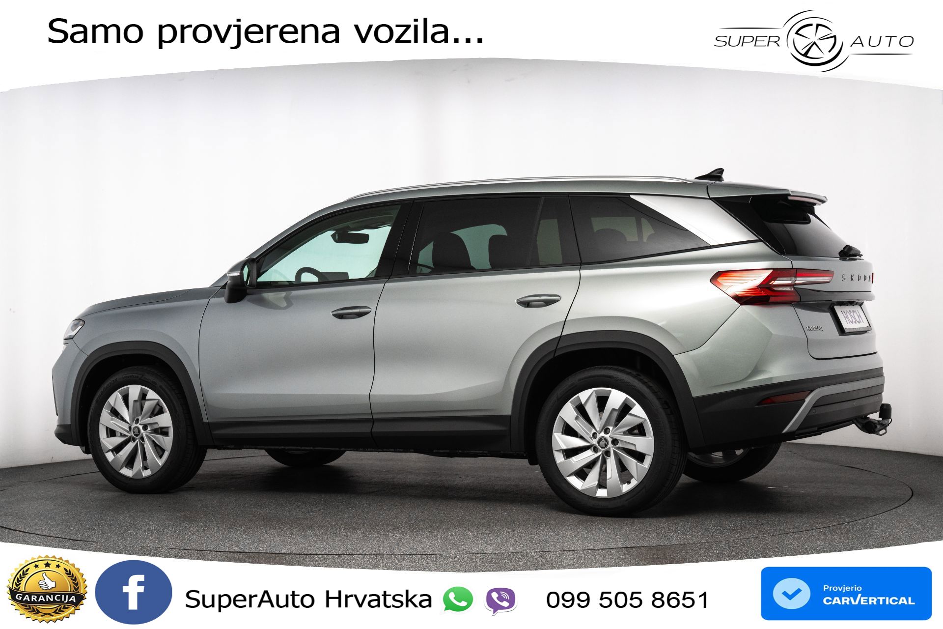 NOVO Škoda Kodiaq 1.5 TSI DSG Selection 150 KS, 7-SJED+ACC+GR SJED+KAM+PANO+PDC