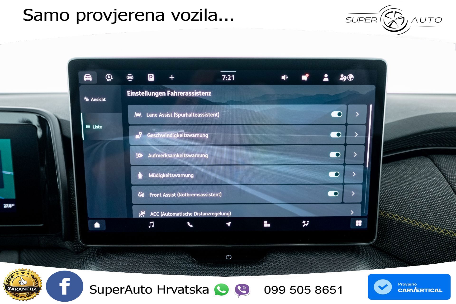 NOVO Škoda Kodiaq 1.5 TSI DSG Selection 150 KS, 7-SJED+ACC+GR SJED+KAM+PANO+PDC