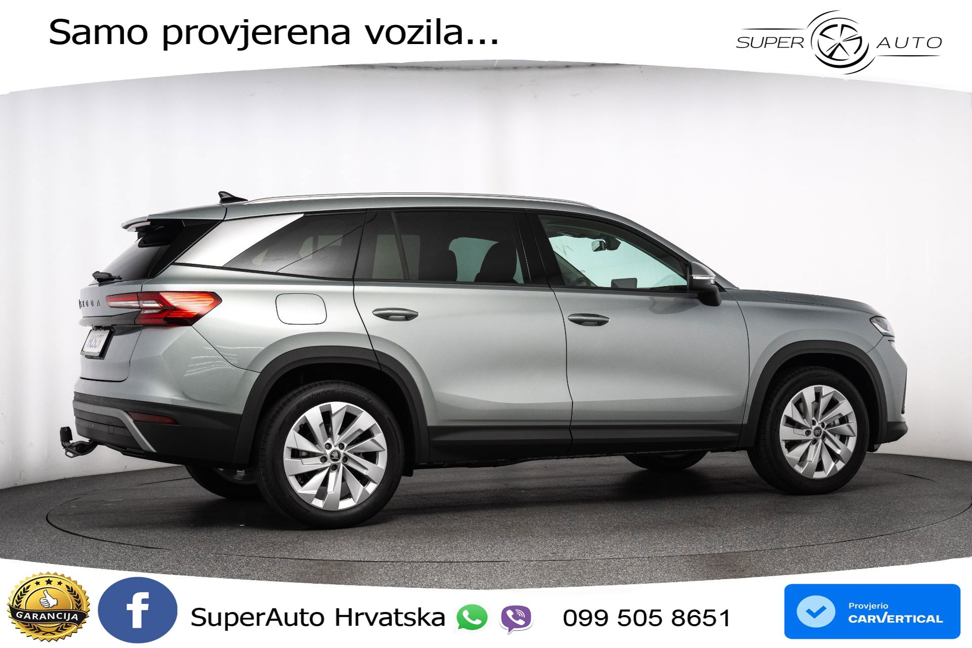 NOVO Škoda Kodiaq 1.5 TSI DSG Selection 150 KS, 7-SJED+ACC+GR SJED+KAM+PANO+PDC