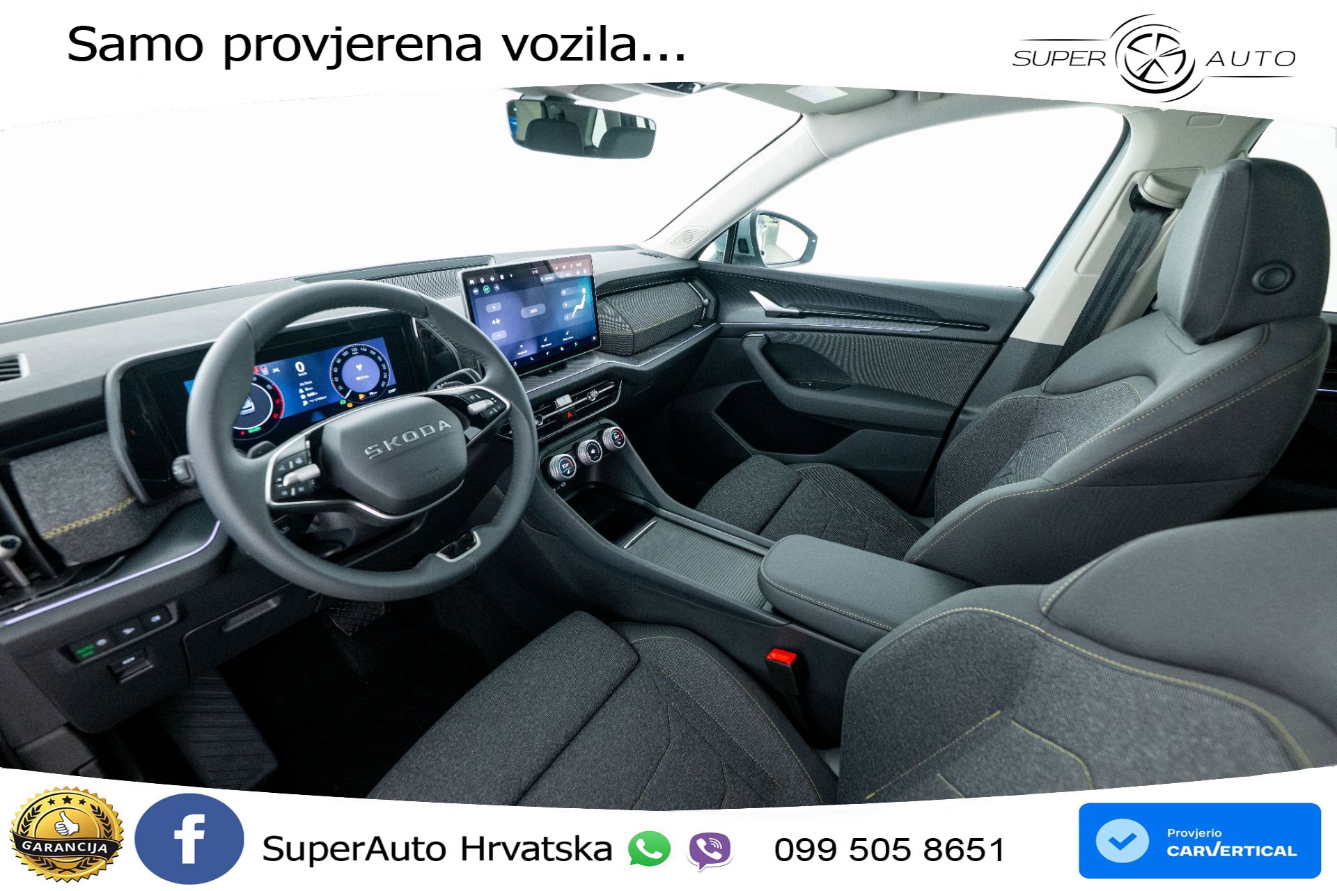 NOVO Škoda Kodiaq 1.5 TSI DSG Selection 150 KS, 7-SJED+ACC+GR SJED+KAM+PANO+PDC