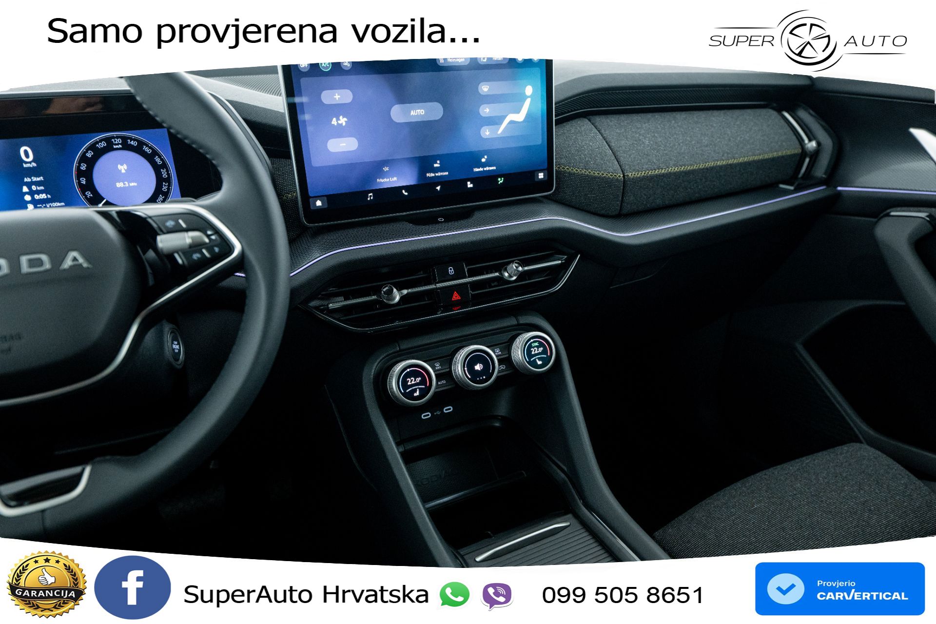 NOVO Škoda Kodiaq 1.5 TSI DSG Selection 150 KS, 7-SJED+ACC+GR SJED+KAM+PANO+PDC