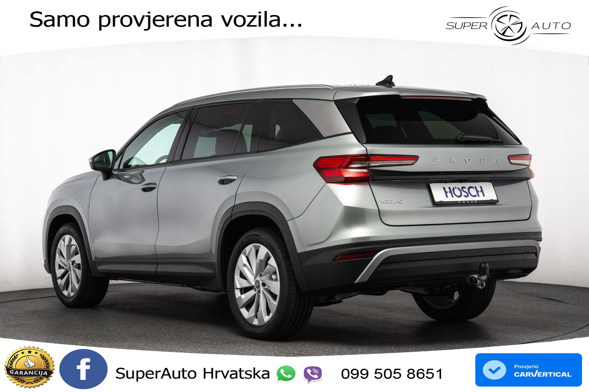 NOVO Škoda Kodiaq 1.5 TSI DSG Selection 150 KS, 7-SJED+ACC+GR SJED+KAM+PANO+PDC