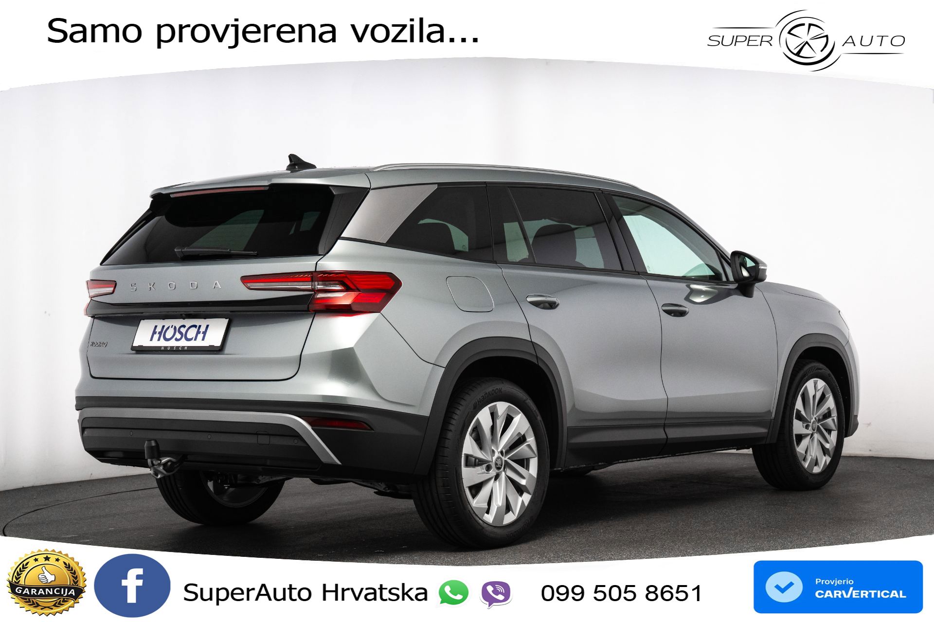 NOVO Škoda Kodiaq 1.5 TSI DSG Selection 150 KS, 7-SJED+ACC+GR SJED+KAM+PANO+PDC