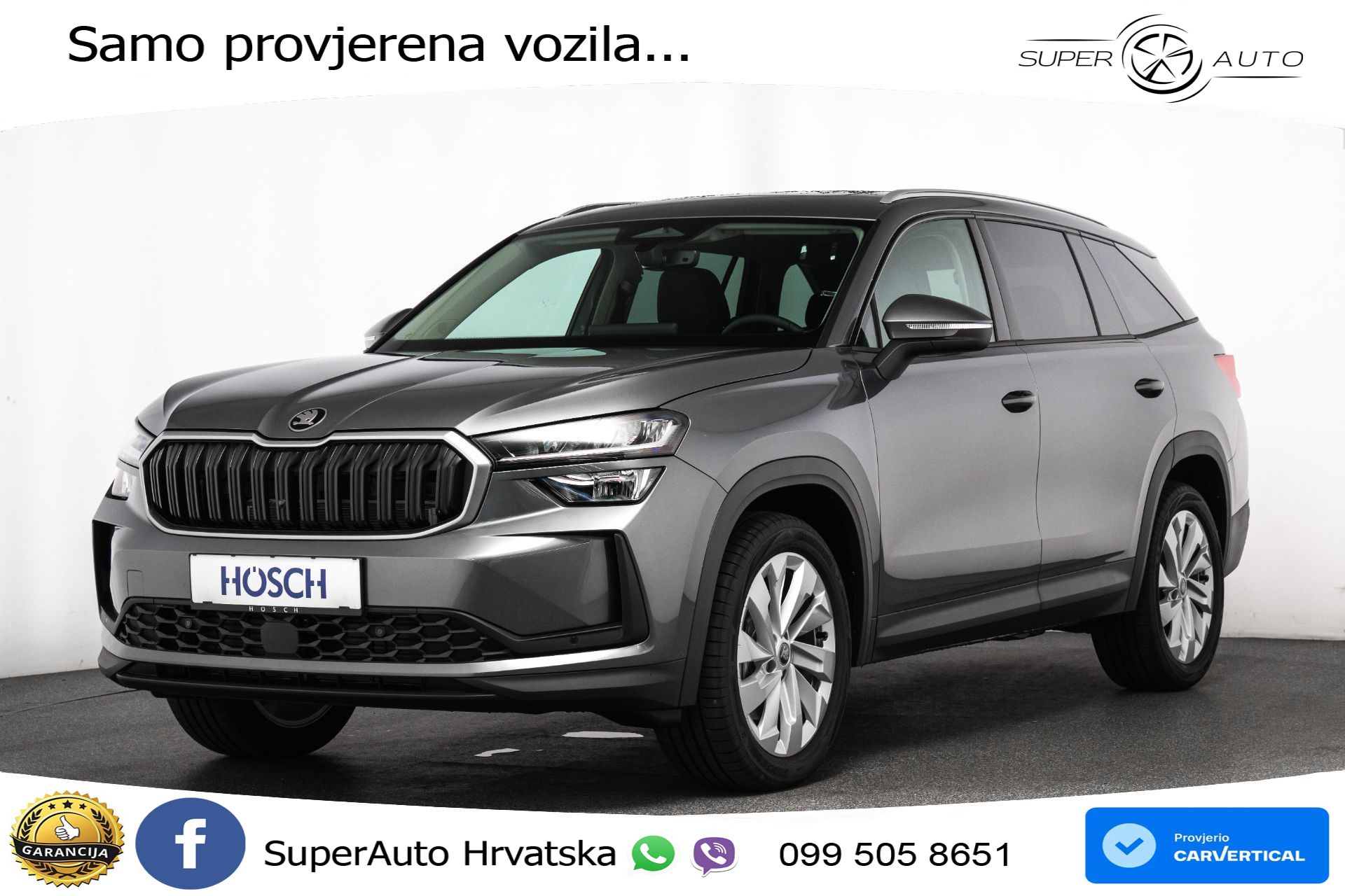 NOVO Škoda Kodiaq 1.5 TSI DSG Selection 150 KS, 7-SJED+LED+ACC+GR SJED+KAM+PDC