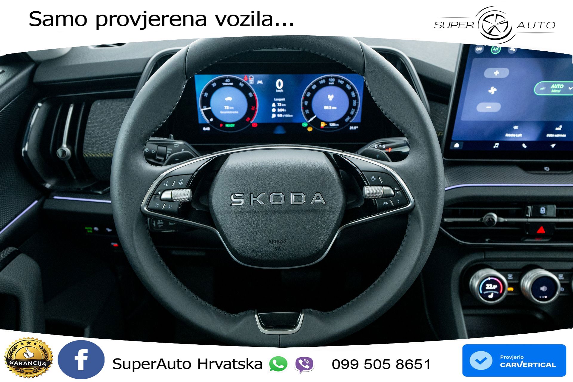NOVO Škoda Kodiaq 1.5 TSI DSG Selection 150 KS, 7-SJED+LED+ACC+GR SJED+KAM+PDC