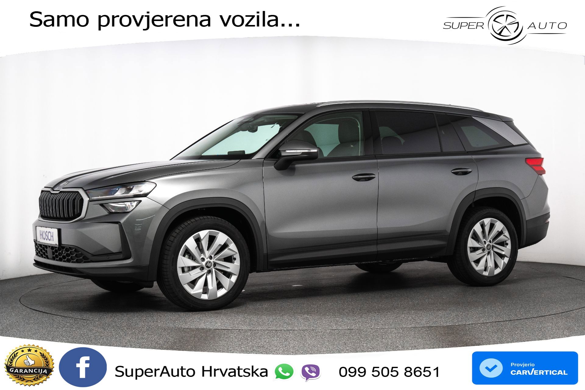 NOVO Škoda Kodiaq 1.5 TSI DSG Selection 150 KS, 7-SJED+LED+ACC+GR SJED+KAM+PDC