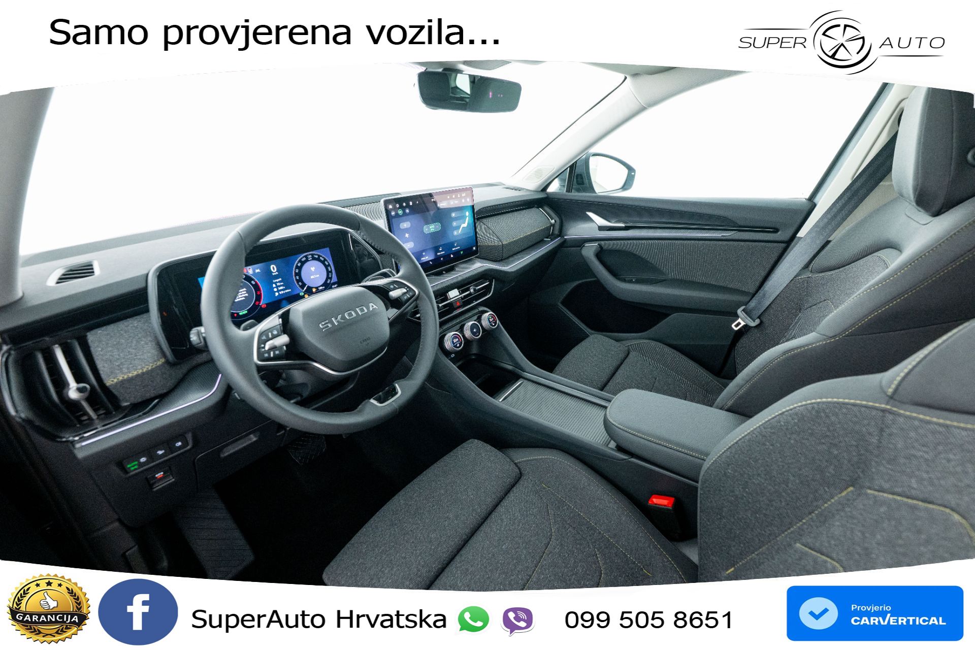 NOVO Škoda Kodiaq 1.5 TSI DSG Selection 150 KS, 7-SJED+LED+ACC+GR SJED+KAM+PDC