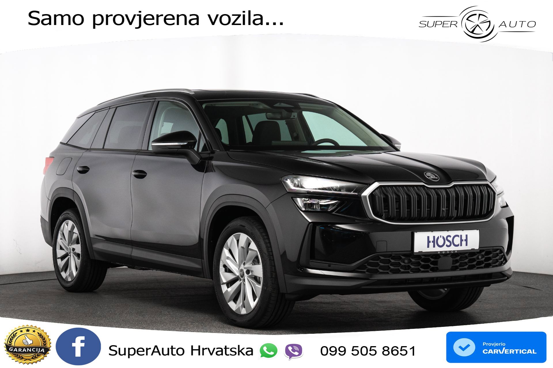NOVO Škoda Kodiaq 1.5 TSI DSG Selection 150 KS, 7-SJED+ACC+KAM+GR SJED+PANO+VIRT