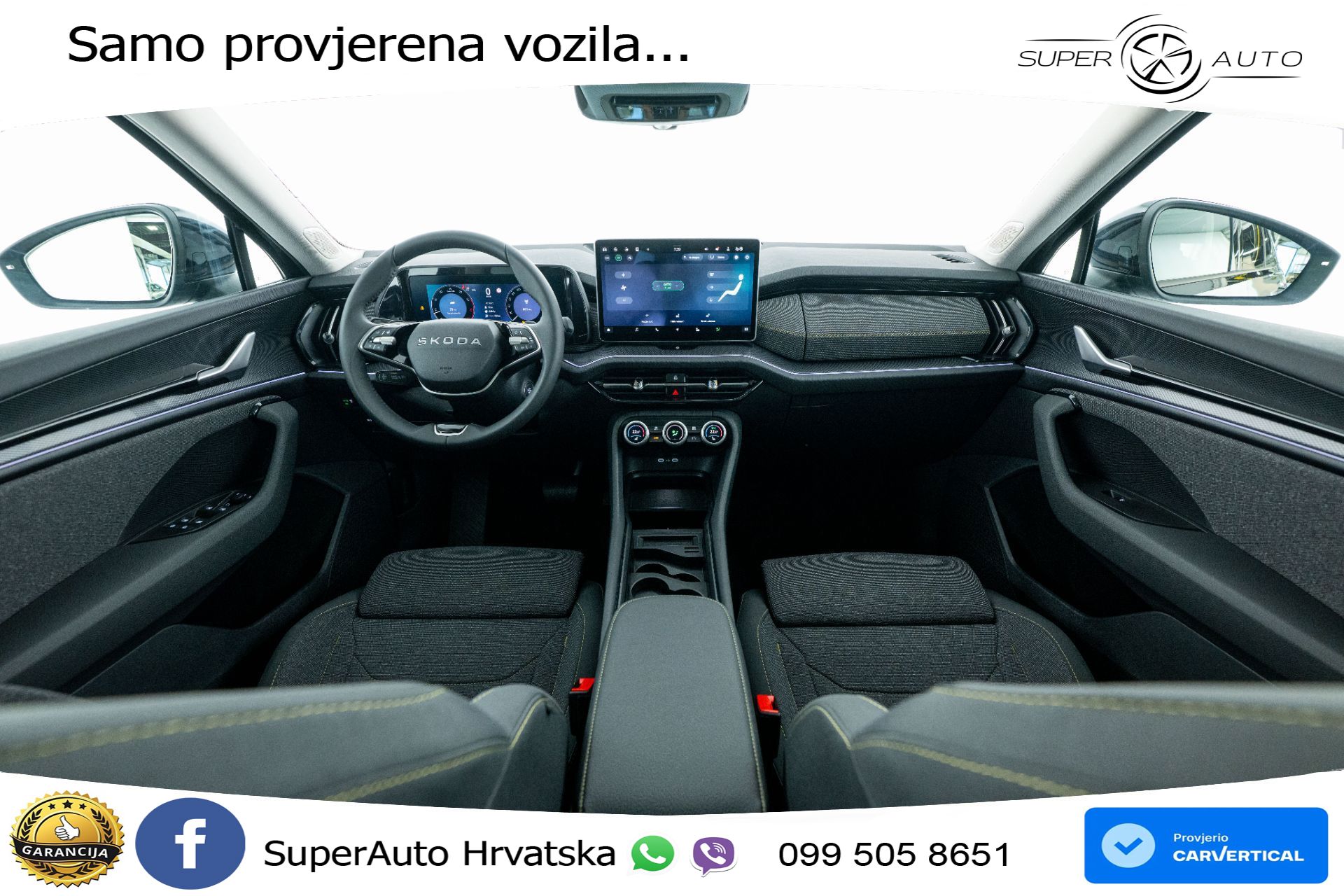 NOVO Škoda Kodiaq 1.5 TSI DSG Selection 150 KS, 7-SJED+ACC+KAM+GR SJED+PANO+VIRT