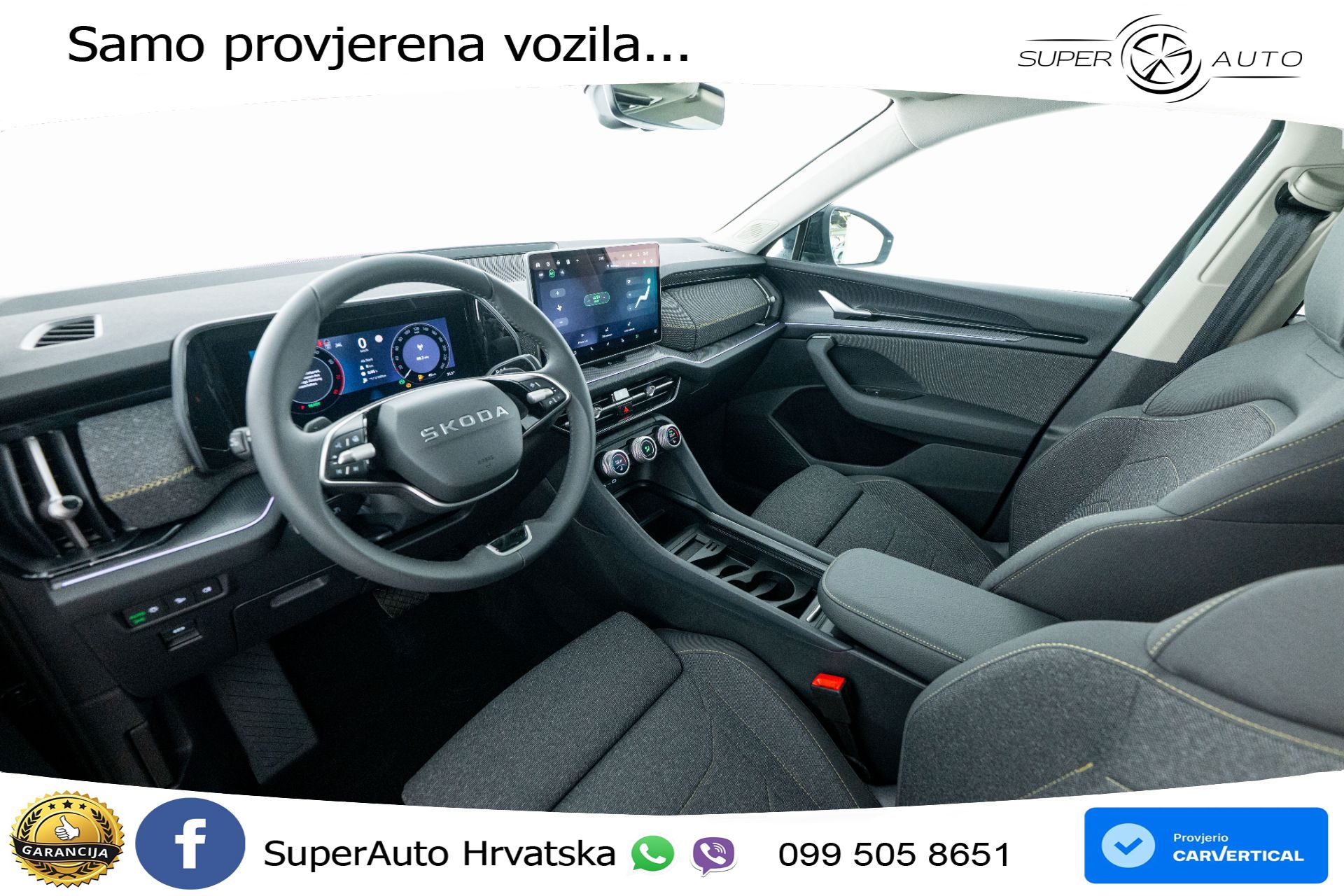NOVO Škoda Kodiaq 1.5 TSI DSG Selection 150 KS, 7-SJED+ACC+KAM+GR SJED+PANO+VIRT