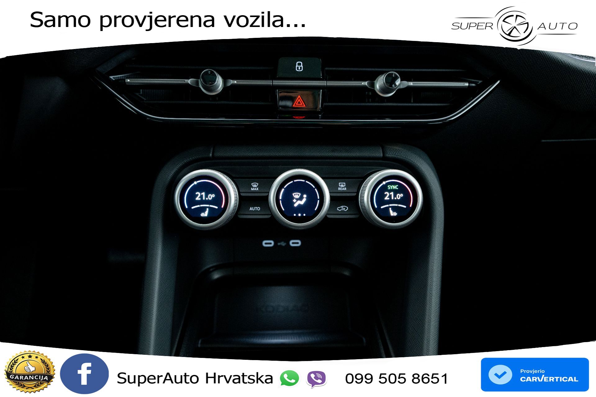 NOVO Škoda Kodiaq 1.5 TSI DSG Selection 150 KS, 7-SJED+ACC+KAM+GR SJED+PANO+VIRT