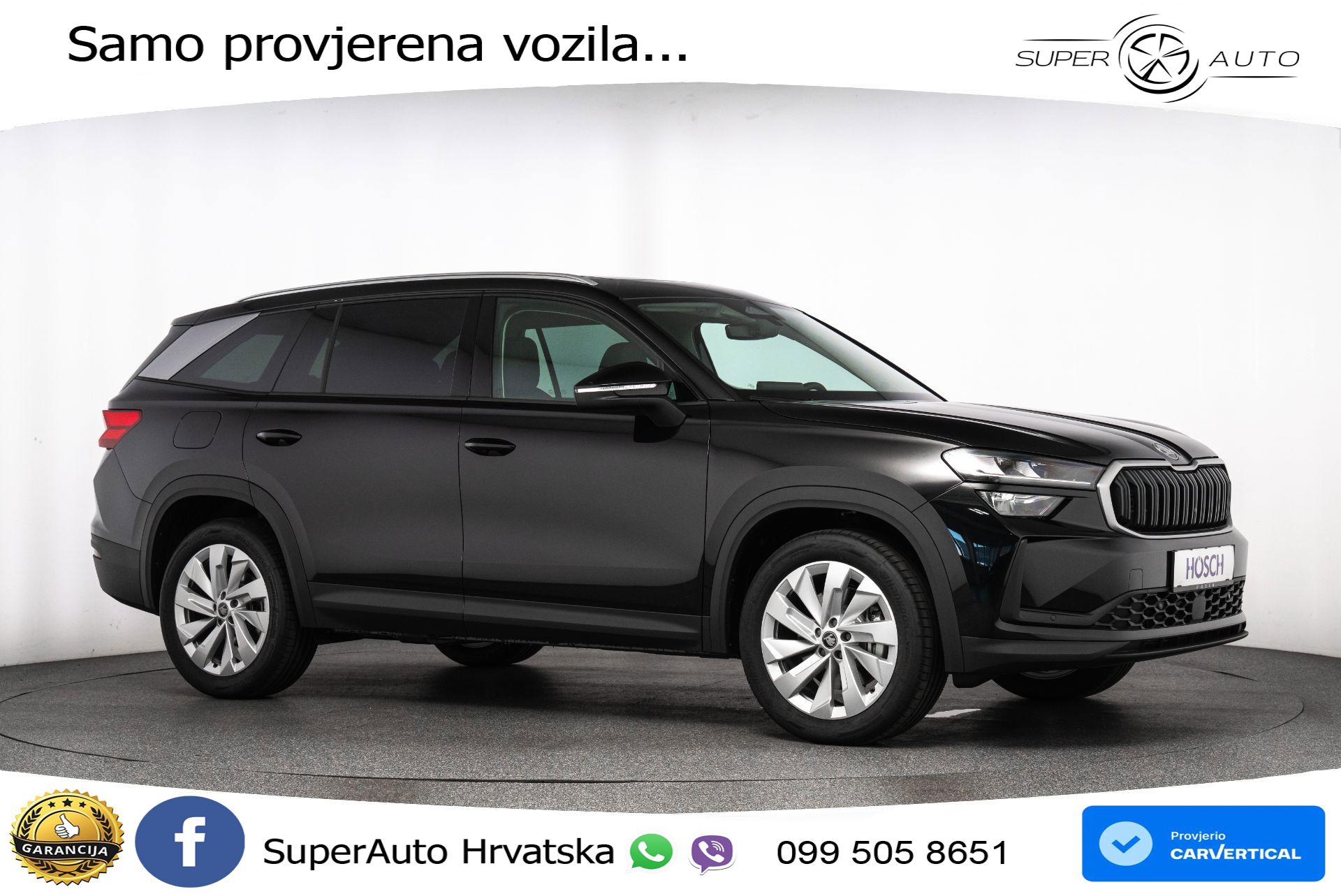 NOVO Škoda Kodiaq 1.5 TSI DSG Selection 150 KS, 7-SJED+ACC+KAM+GR SJED+PANO+VIRT