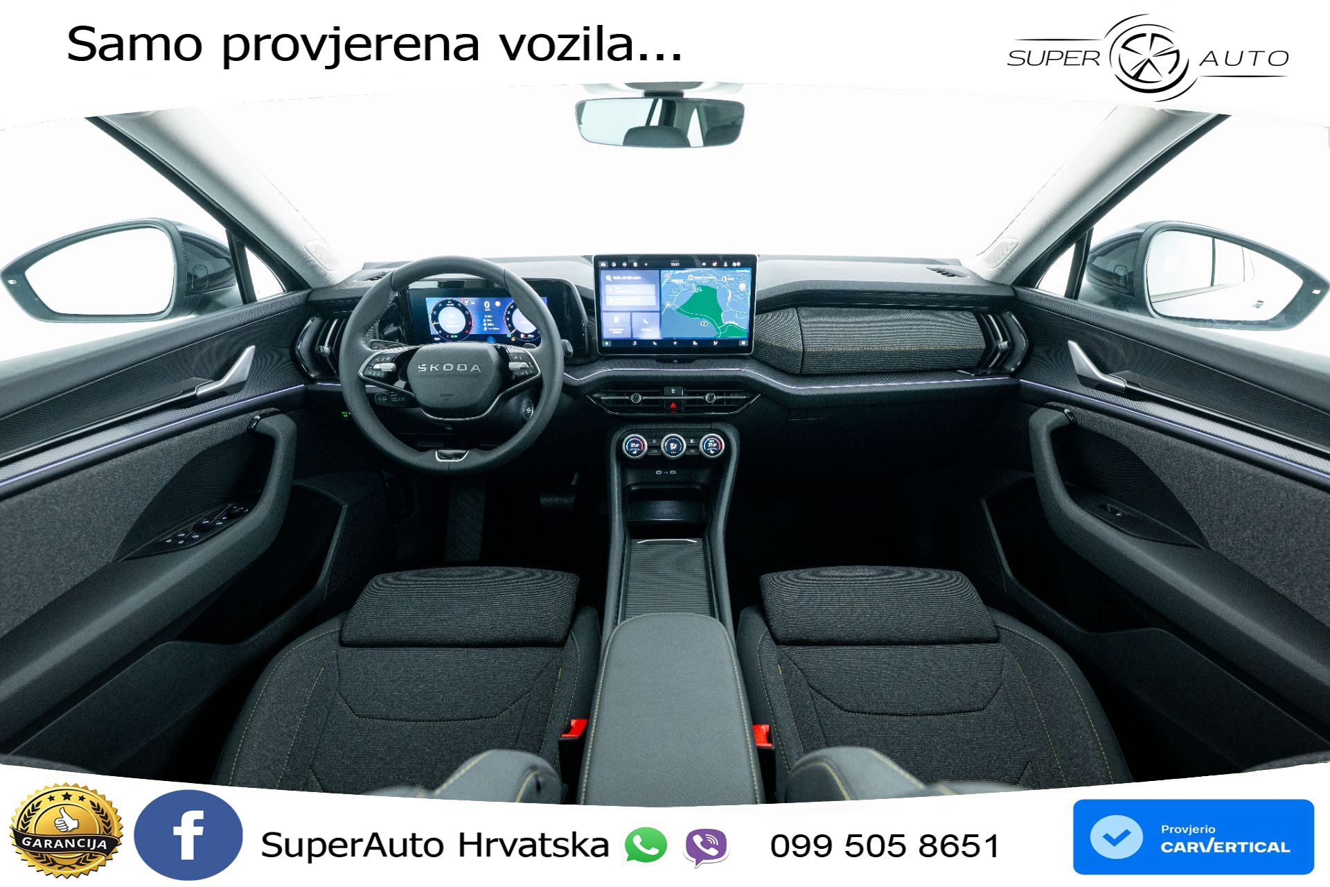 NOVO Škoda Kodiaq 1.5 TSI DSG Selection 150 KS, 7-SJED+ACC+KAM+GR SJED+PANO+VIRT