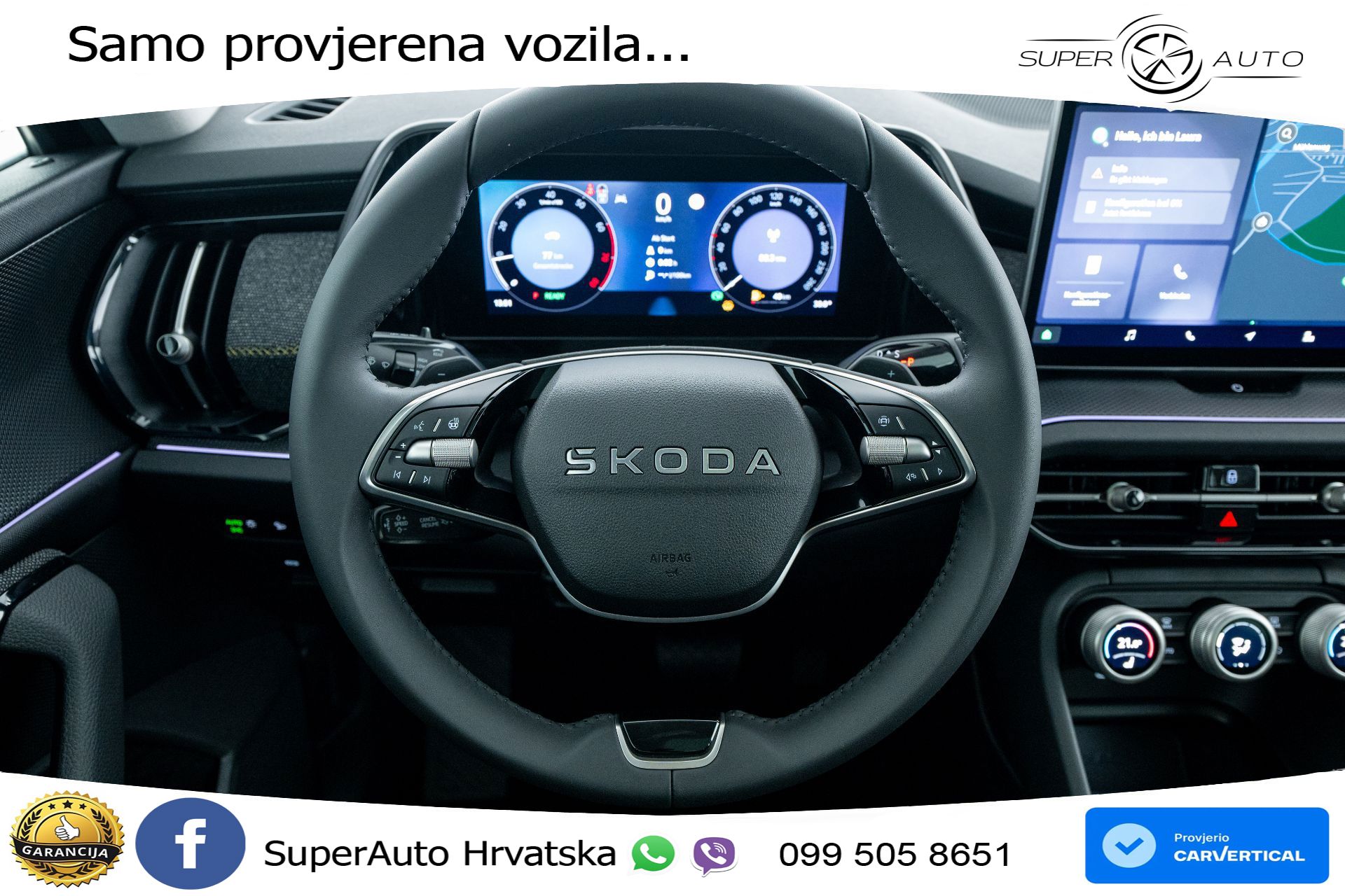 NOVO Škoda Kodiaq 1.5 TSI DSG Selection 150 KS, 7-SJED+ACC+KAM+GR SJED+PANO+VIRT