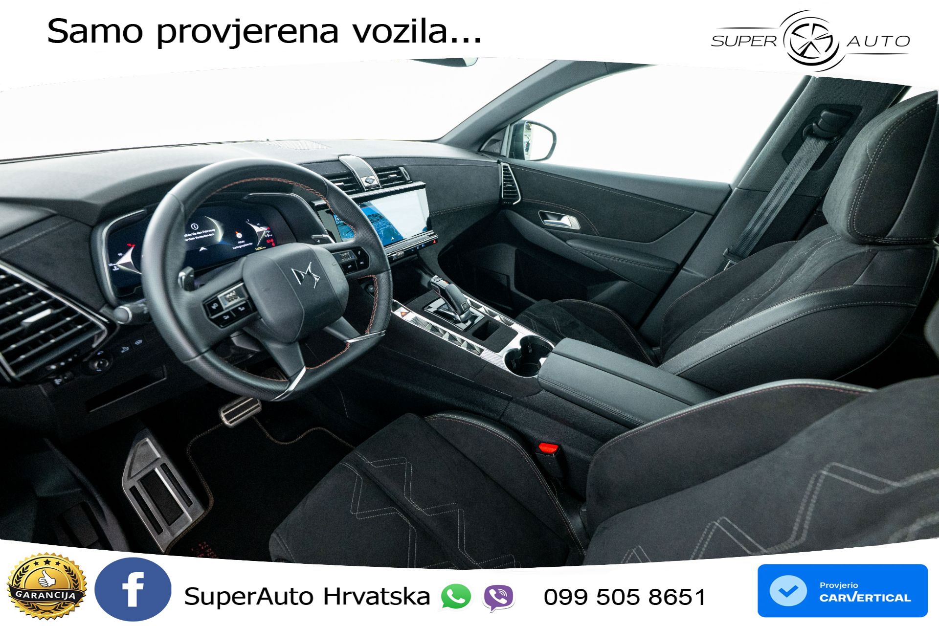 DS7 Crossback 1.5 BlueHDi Aut. Performance Line 131 KS, KAM+GR SJED+VIRT+NAVI