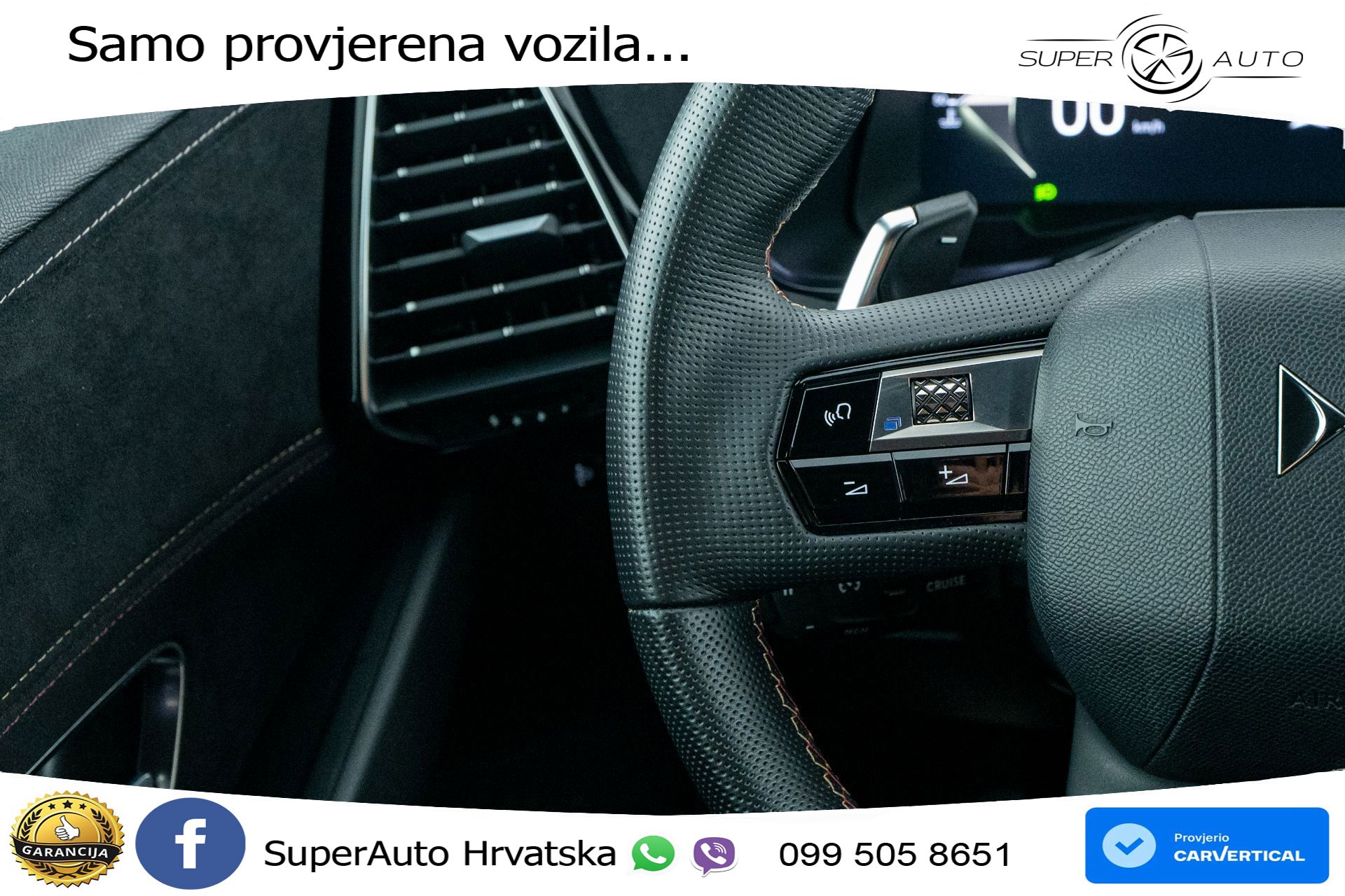 DS7 Crossback 1.5 BlueHDi Aut. Performance Line 131 KS, KAM+GR SJED+VIRT+NAVI