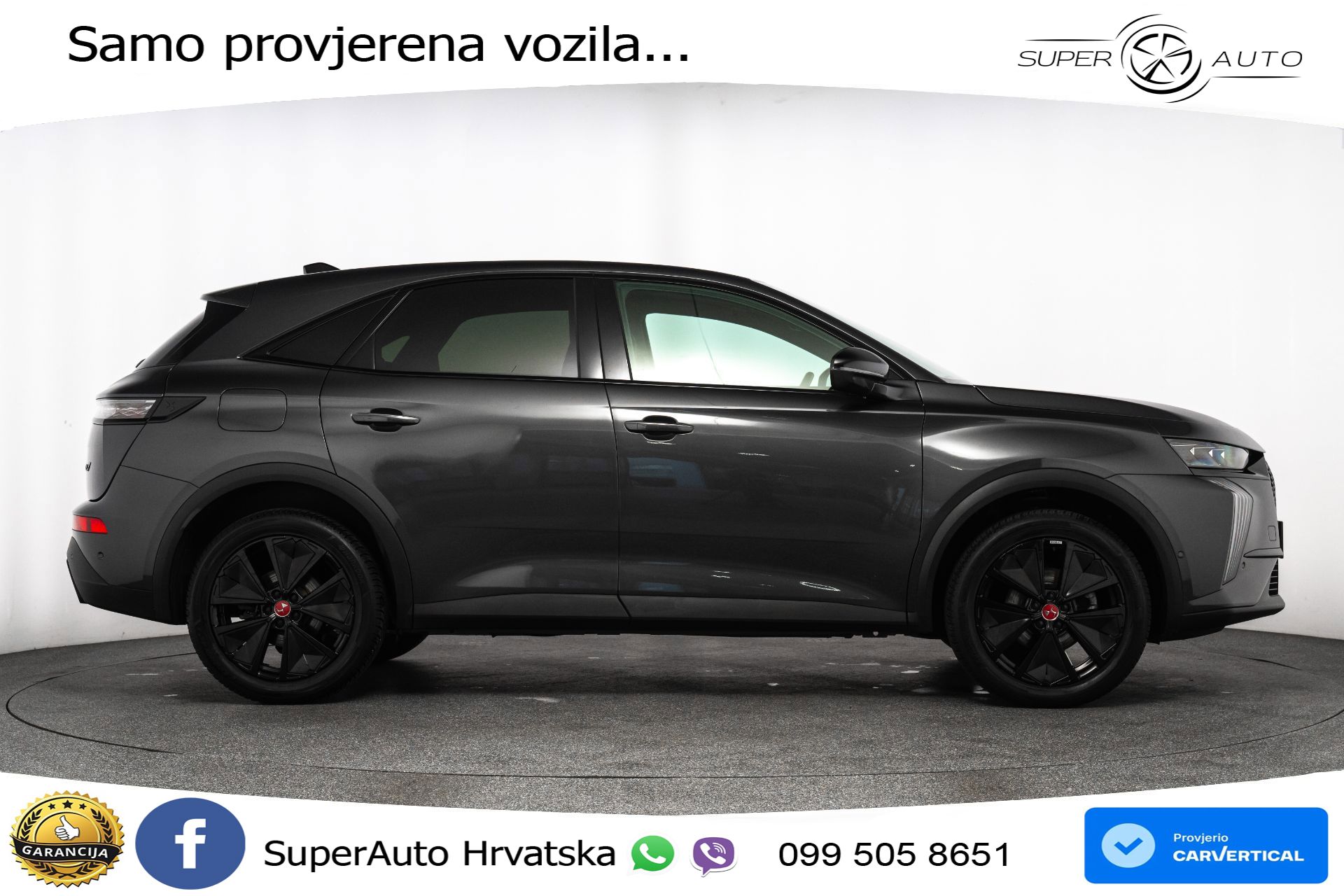 DS7 Crossback 1.5 BlueHDi Aut. Performance Line 131 KS, KAM+GR SJED+VIRT+NAVI