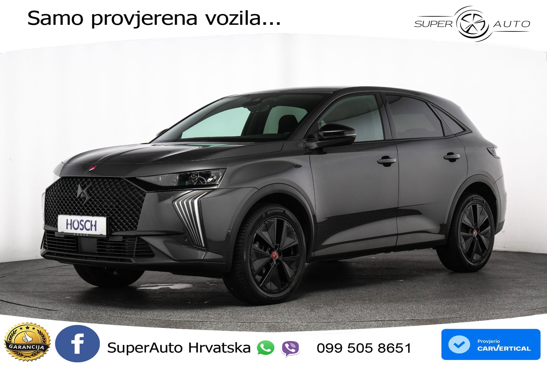 DS7 Crossback 1.5 BlueHDi Aut. Performance Line 131 KS, KAM+GR SJED+VIRT+NAVI