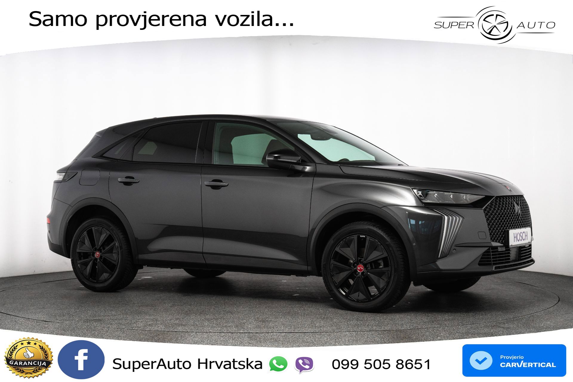 DS7 Crossback 1.5 BlueHDi Aut. Performance Line 131 KS, KAM+GR SJED+VIRT+NAVI