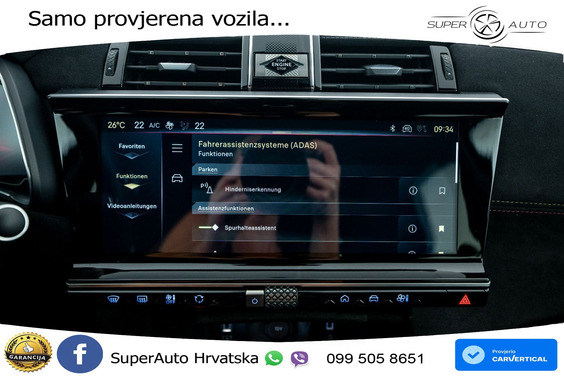 DS7 Crossback 1.5 BlueHDi Aut. Performance Line 131 KS, KAM+GR SJED+VIRT+NAVI