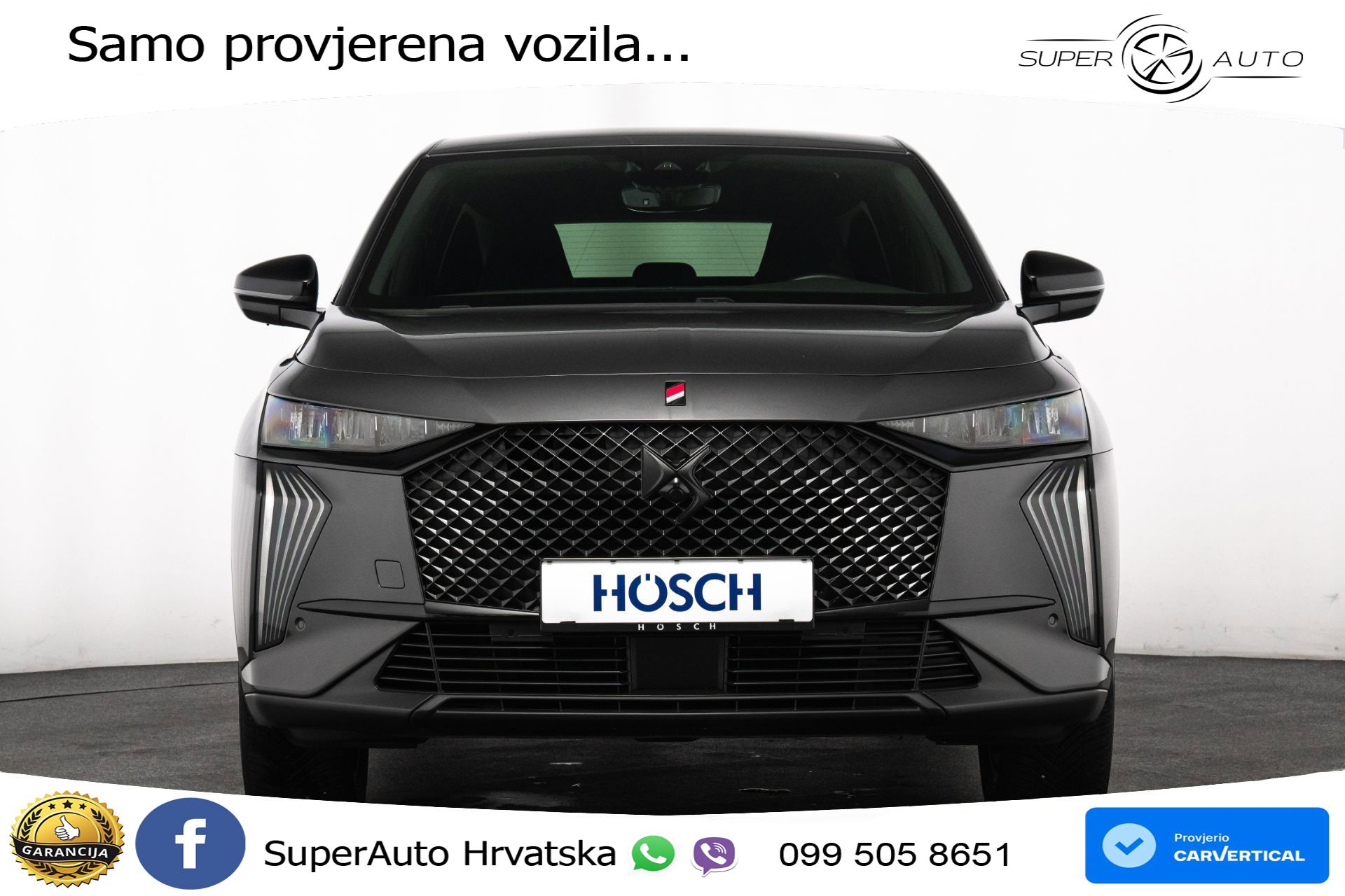 DS7 Crossback 1.5 BlueHDi Aut. Performance Line 131 KS, KAM+GR SJED+VIRT+NAVI