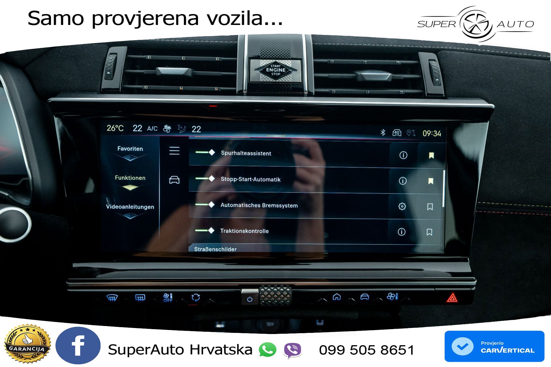 DS7 Crossback 1.5 BlueHDi Aut. Performance Line 131 KS, KAM+GR SJED+VIRT+NAVI