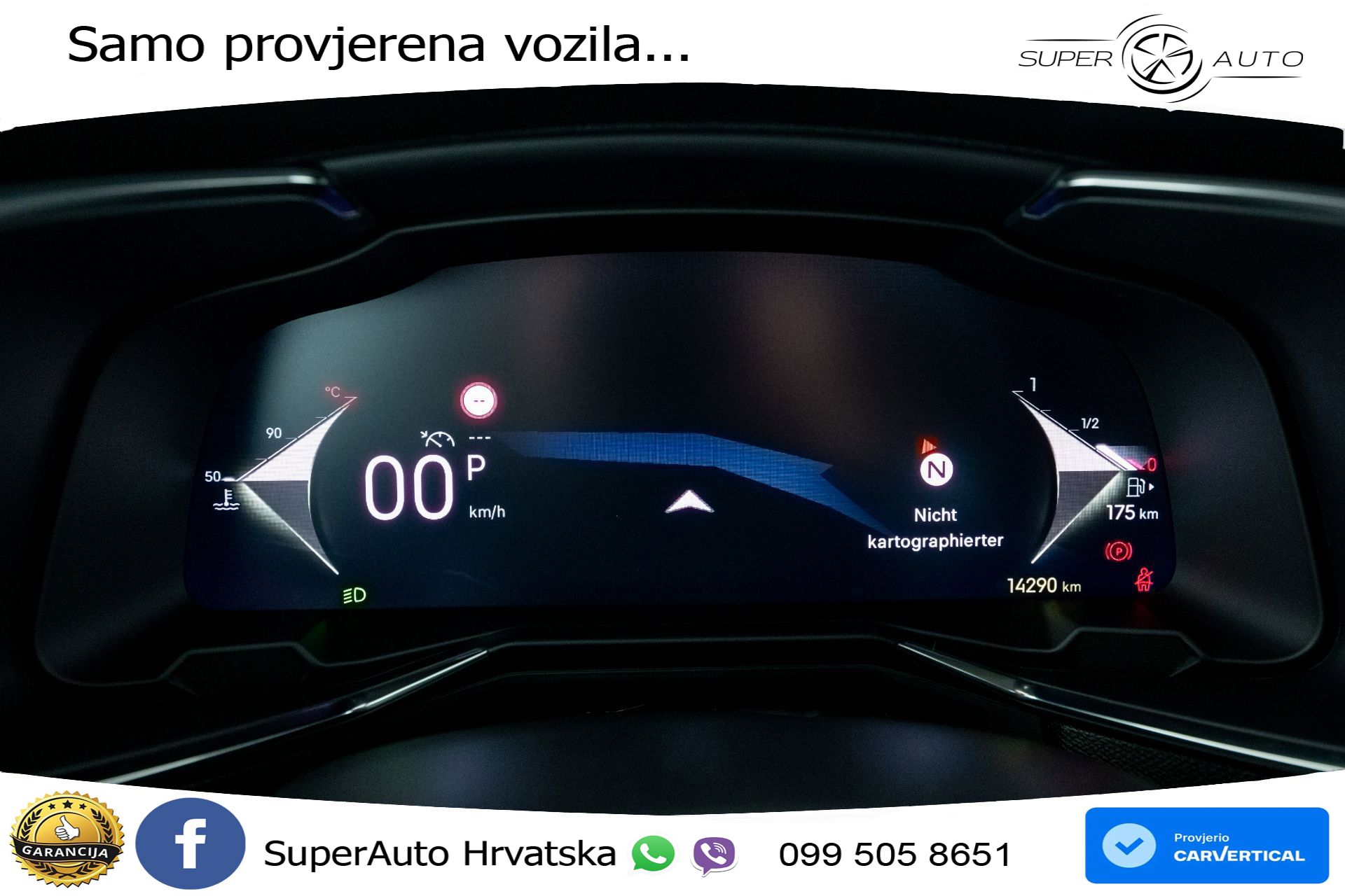 DS7 Crossback 1.5 BlueHDi Aut. Performance Line 131 KS, KAM+GR SJED+VIRT+NAVI