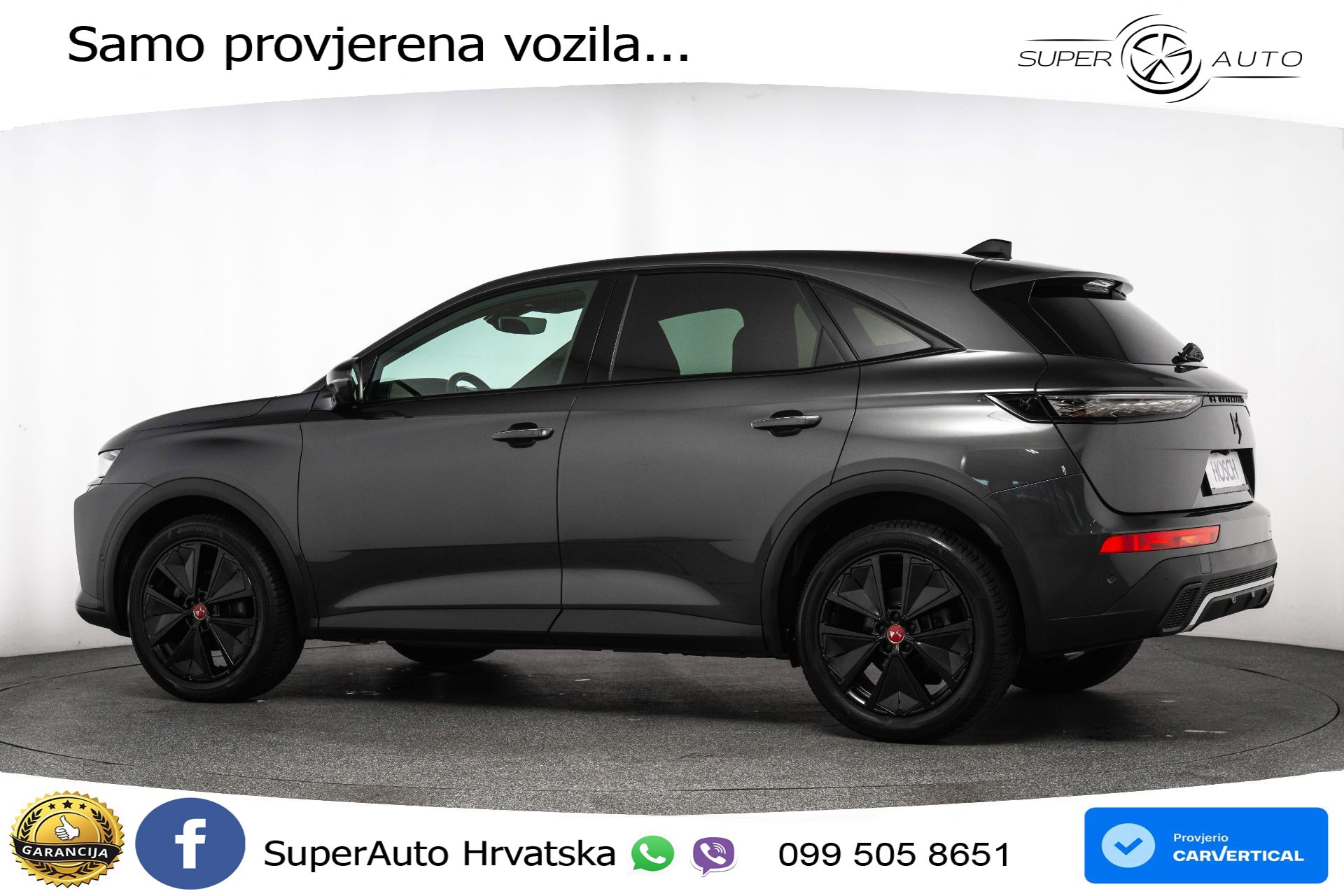 DS7 Crossback 1.5 BlueHDi Aut. Performance Line 131 KS, KAM+GR SJED+VIRT+NAVI