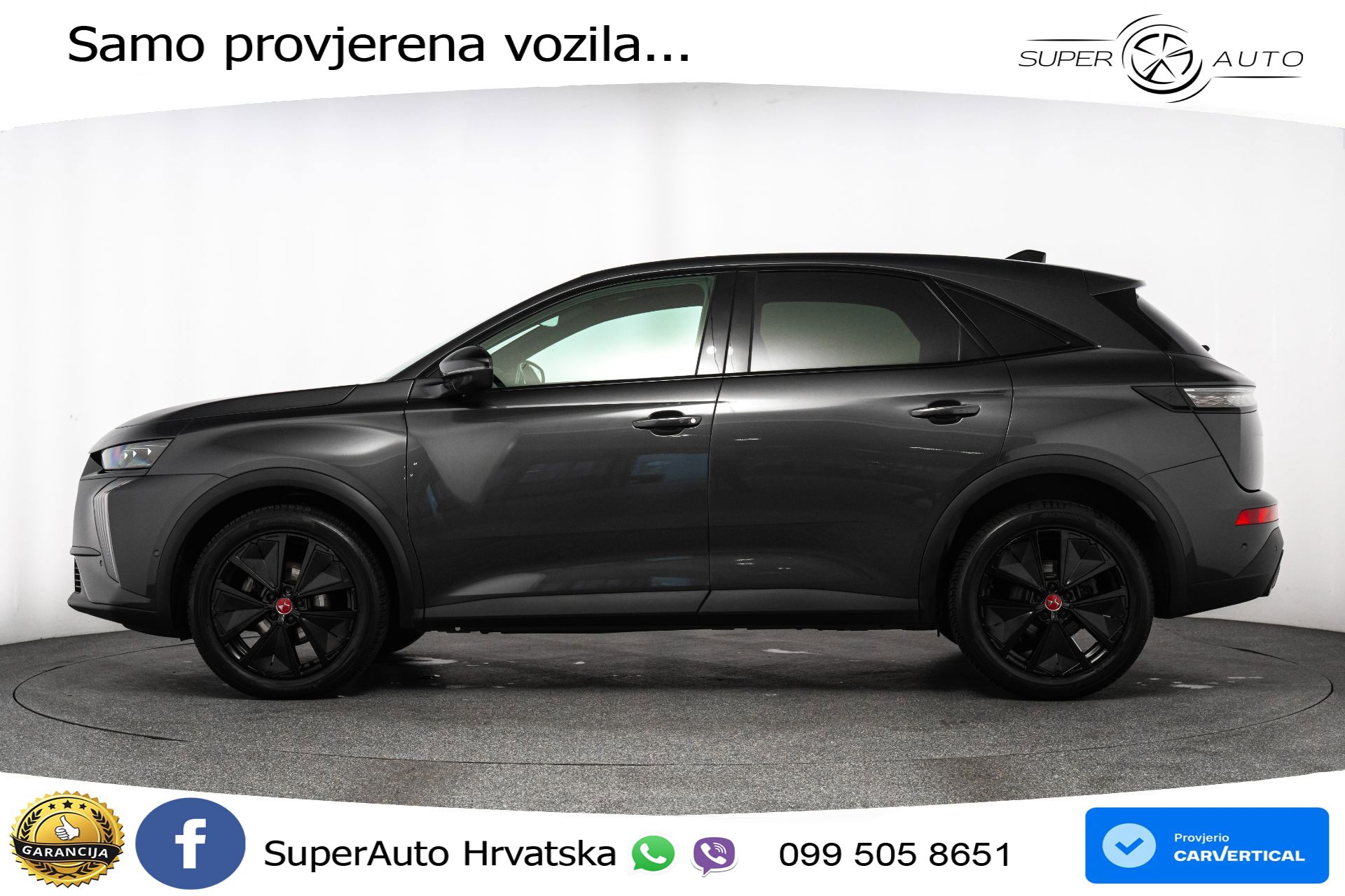 DS7 Crossback 1.5 BlueHDi Aut. Performance Line 131 KS, KAM+GR SJED+VIRT+NAVI