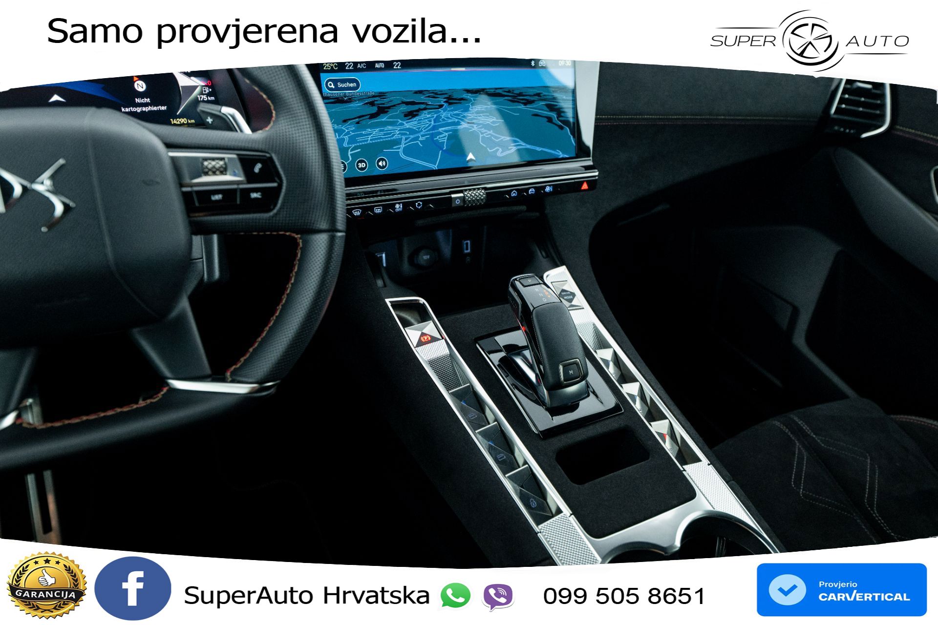 DS7 Crossback 1.5 BlueHDi Aut. Performance Line 131 KS, KAM+GR SJED+VIRT+NAVI