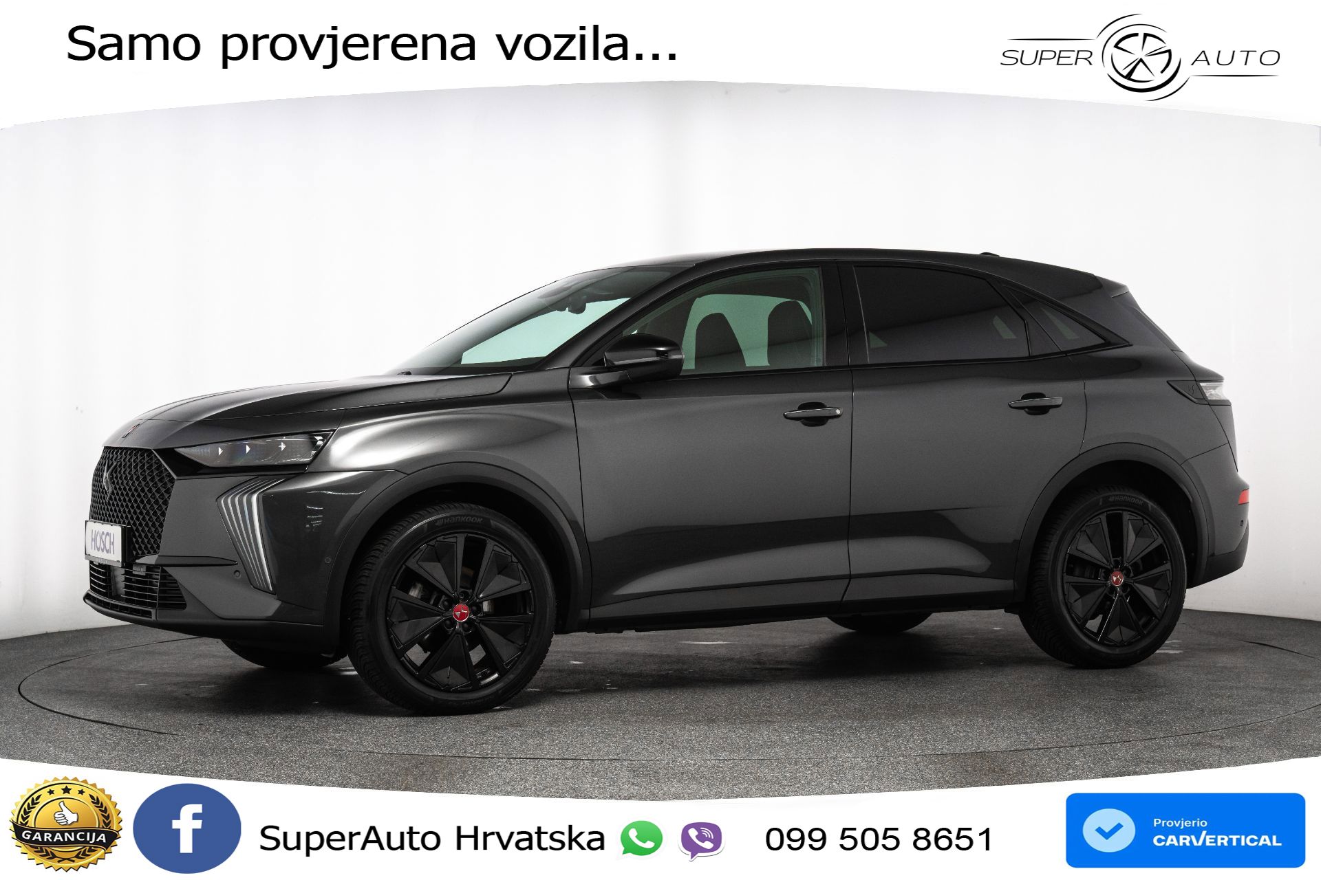 DS7 Crossback 1.5 BlueHDi Aut. Performance Line 131 KS, KAM+GR SJED+VIRT+NAVI