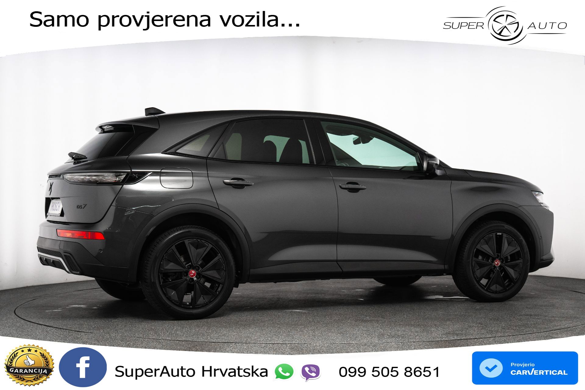 DS7 Crossback 1.5 BlueHDi Aut. Performance Line 131 KS, KAM+GR SJED+VIRT+NAVI