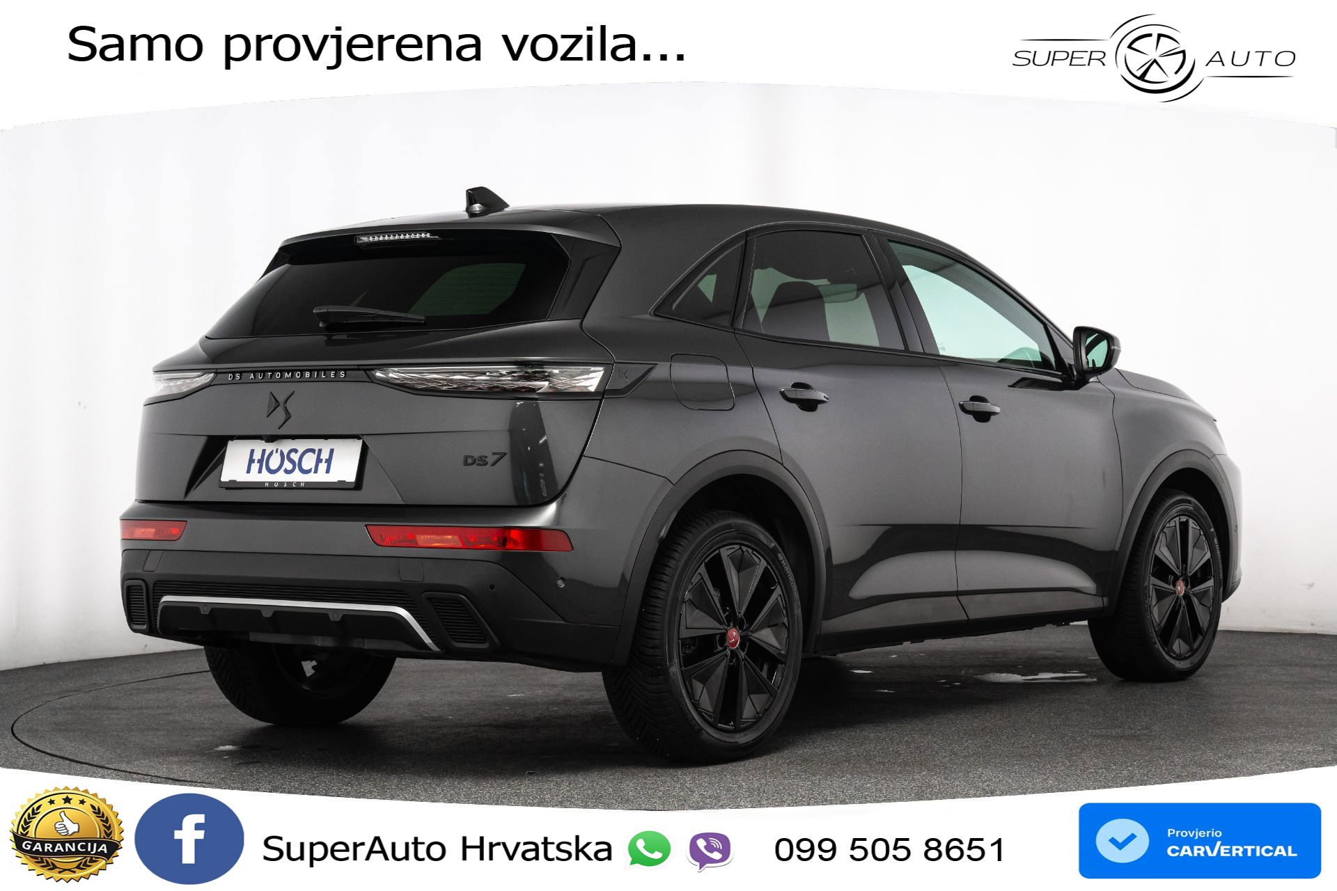 DS7 Crossback 1.5 BlueHDi Aut. Performance Line 131 KS, KAM+GR SJED+VIRT+NAVI