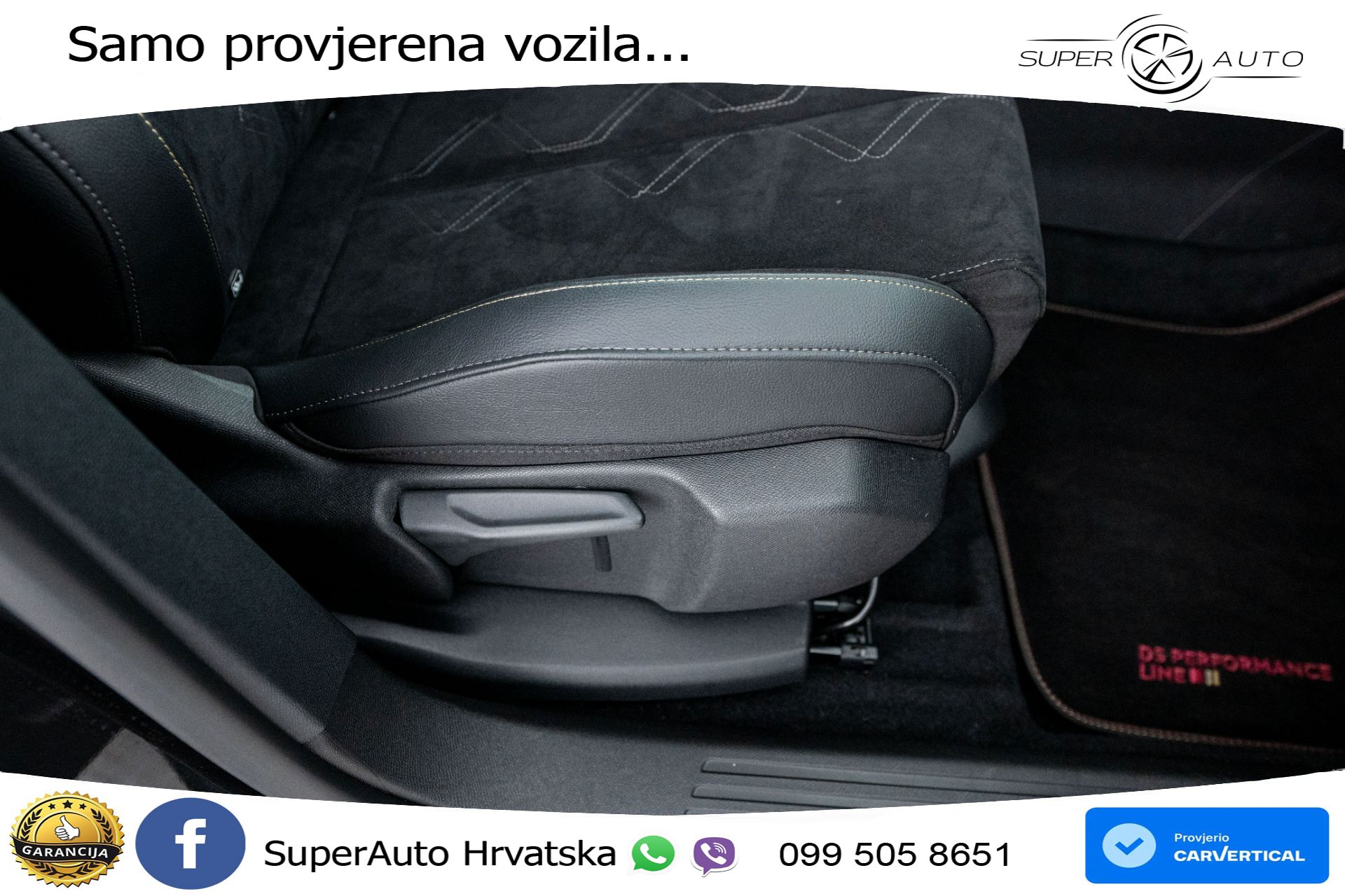 DS7 Crossback 1.5 BlueHDi Aut. Performance Line 131 KS, KAM+GR SJED+VIRT+NAVI