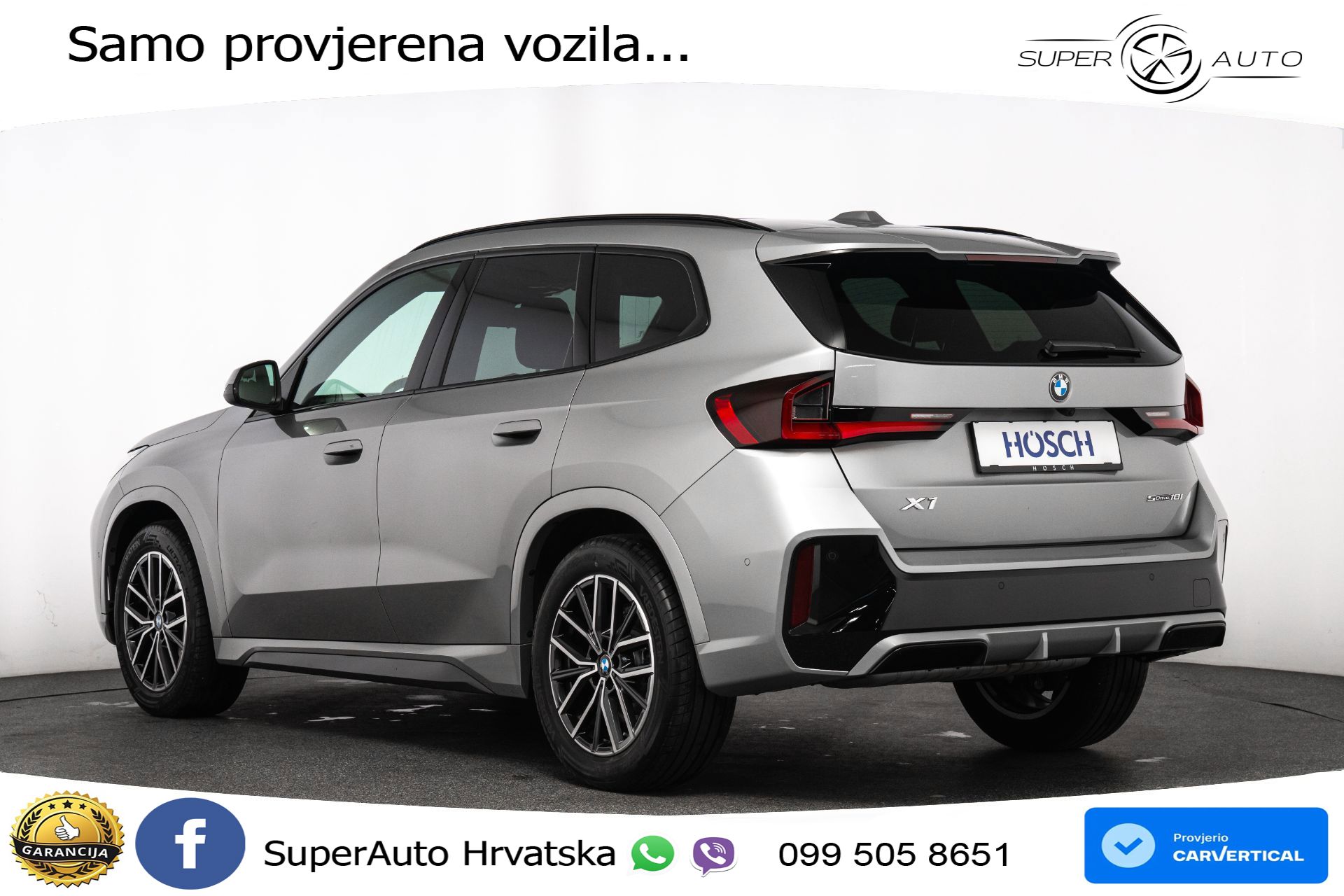 BMW X1 sDrive18i Aut. M Sport 136 KS, KAM+GR SJED+PANO+VIRT