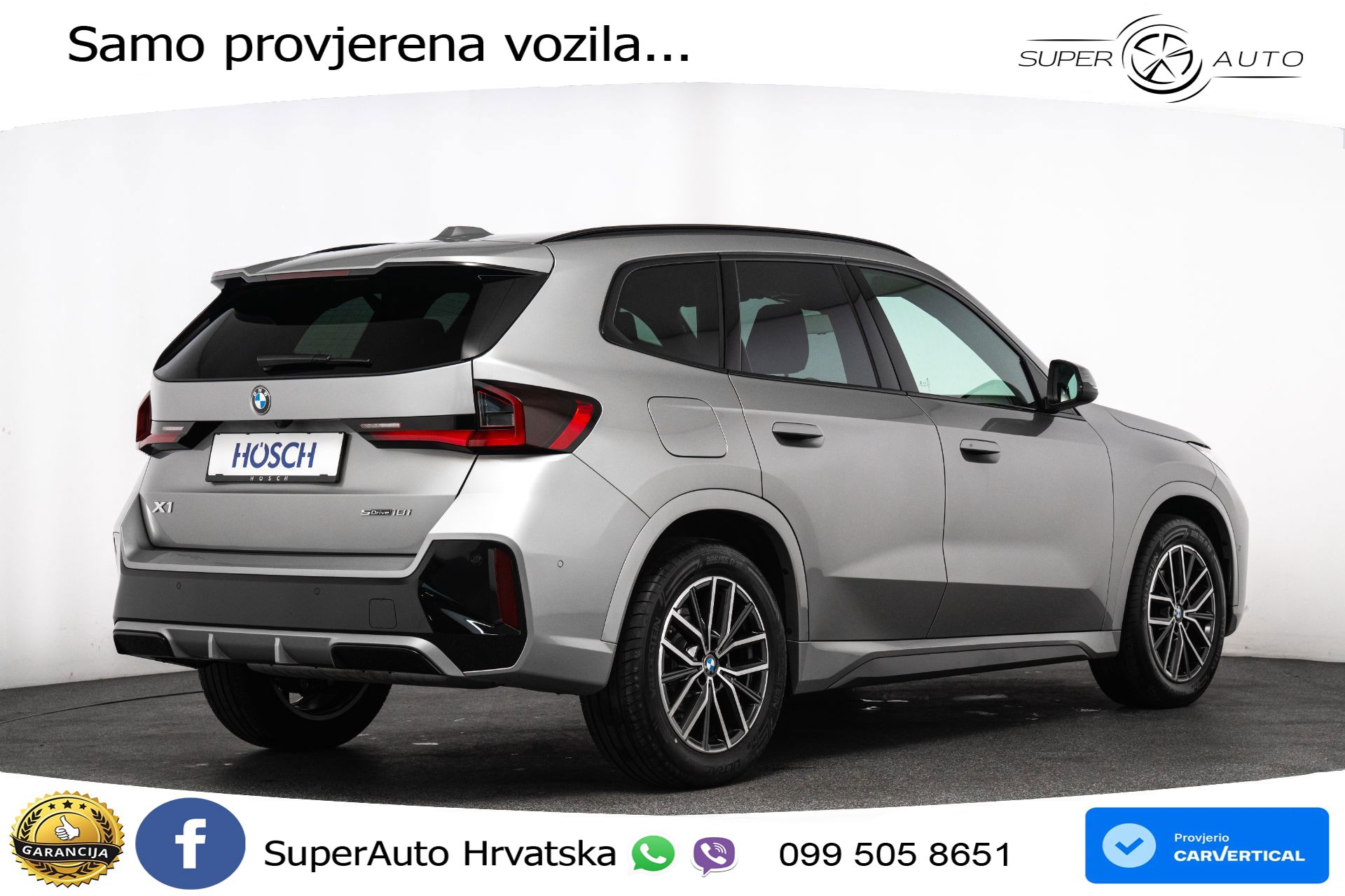 BMW X1 sDrive18i Aut. M Sport 136 KS, KAM+GR SJED+PANO+VIRT