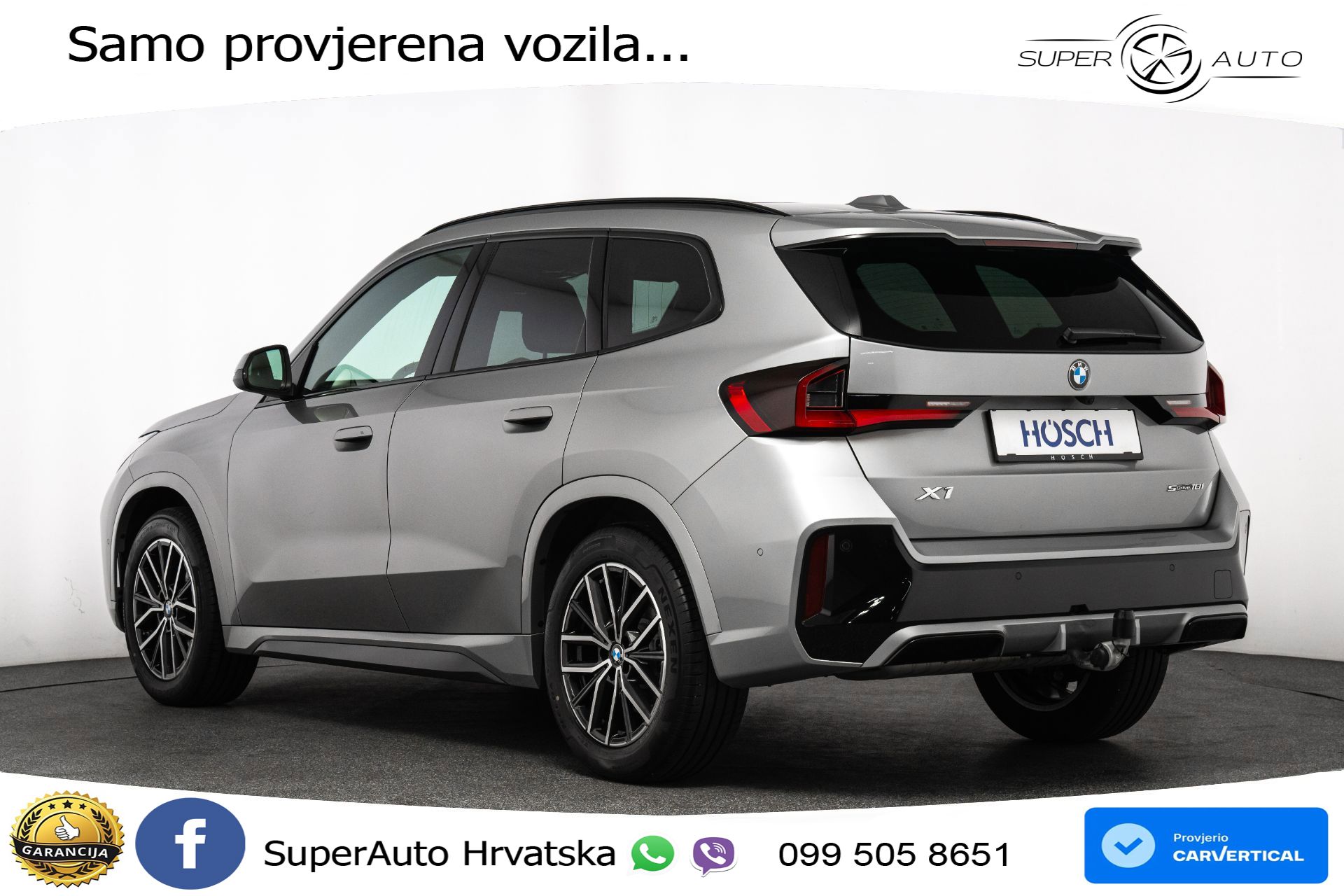 BMW X1 sDrive18i Aut. M Sport 136 KS, KAM+GR SJED+PANO+VIRT