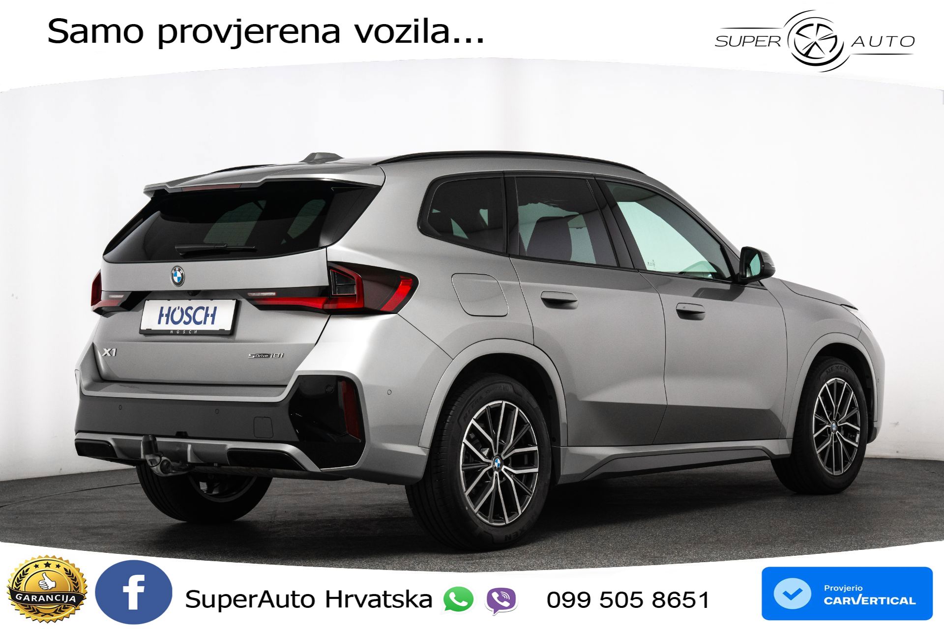 BMW X1 sDrive18i Aut. M Sport 136 KS, KAM+GR SJED+PANO+VIRT