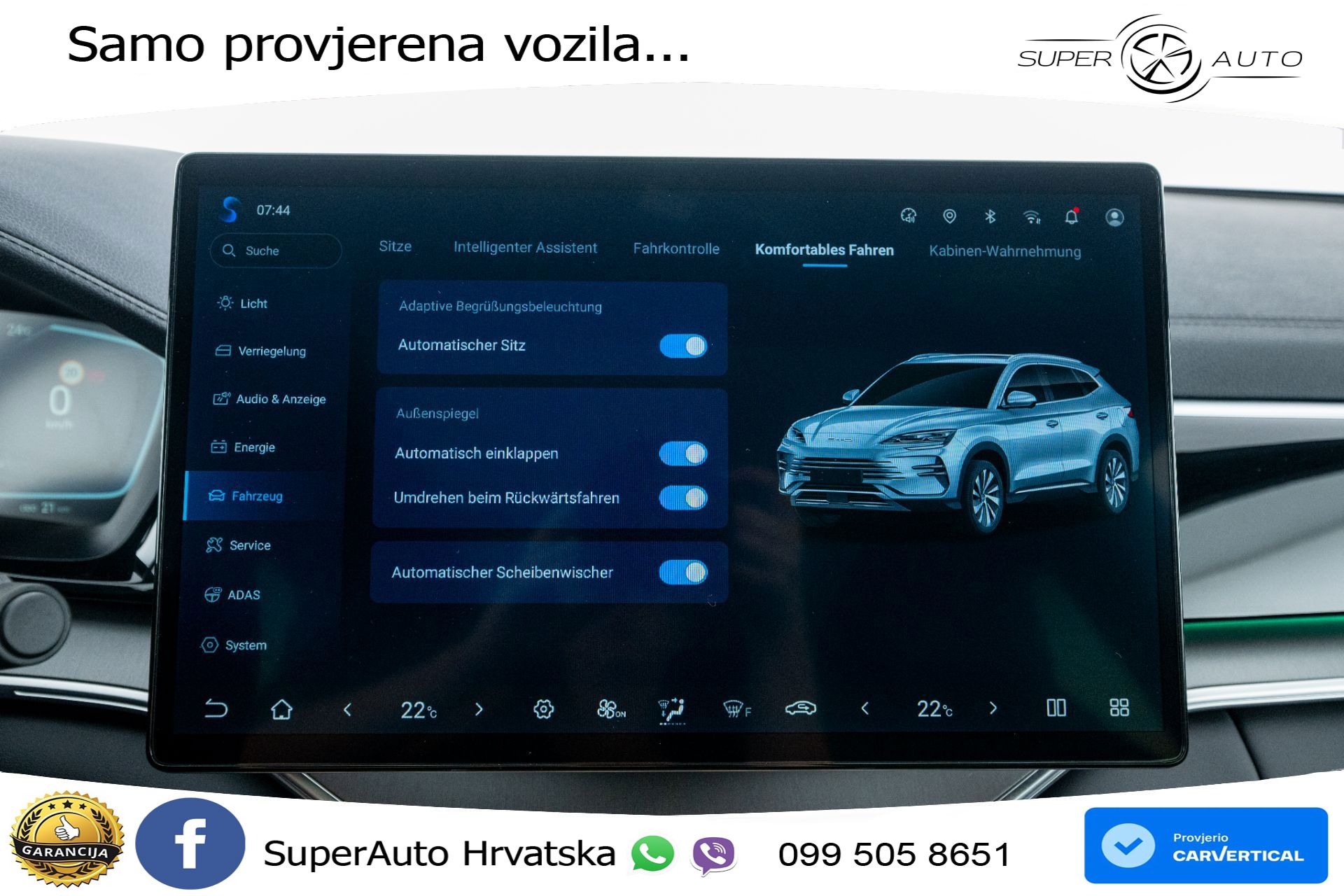 NOVO BYD Seal U DM-i 1.5L AWD Aut. Design 324 KS, ACC+360+GR SJED+PANO+HEAD+VIRT