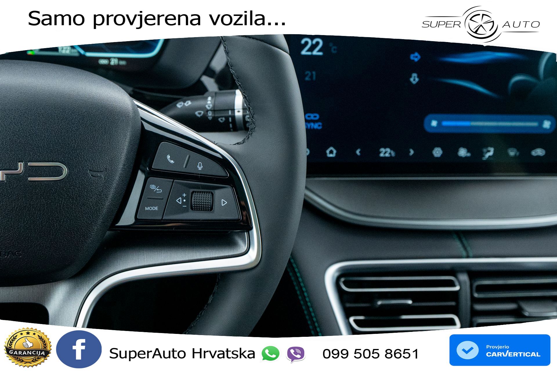 NOVO BYD Seal U DM-i 1.5L AWD Aut. Design 324 KS, ACC+360+GR SJED+PANO+HEAD+VIRT