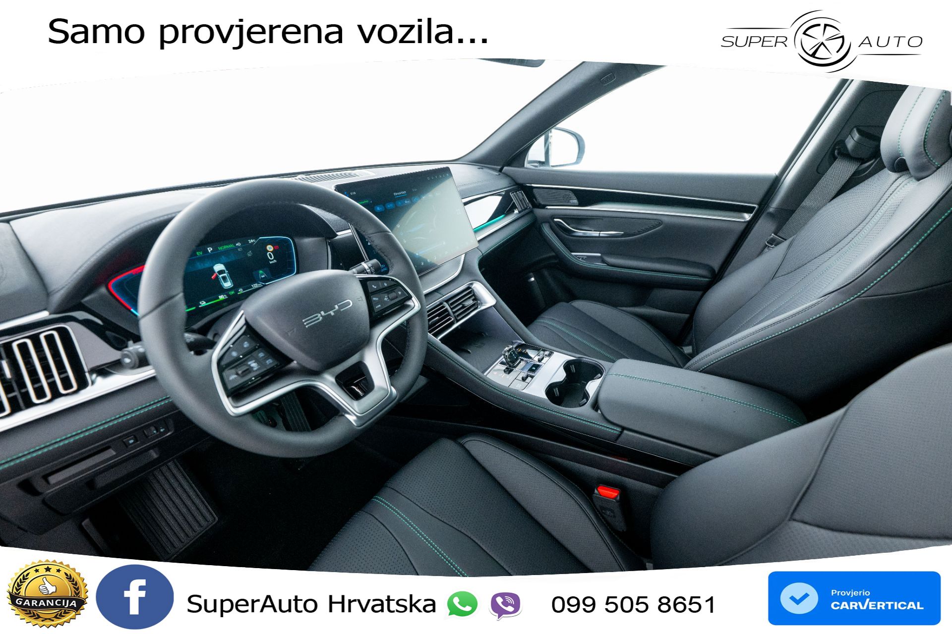 NOVO BYD Seal U DM-i 1.5L AWD Aut. Design 324 KS, ACC+360+GR SJED+PANO+HEAD+VIRT