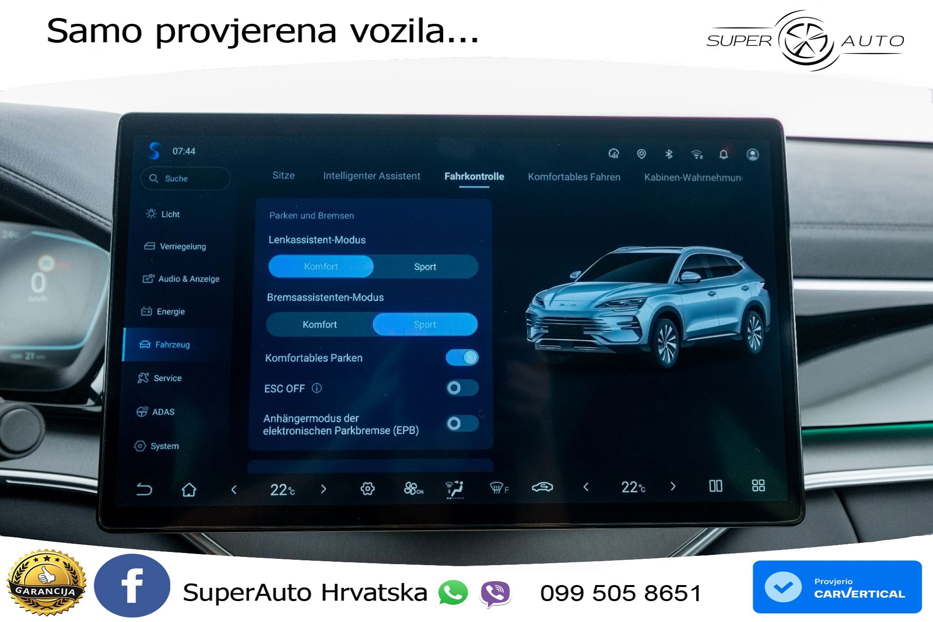 NOVO BYD Seal U DM-i 1.5L AWD Aut. Design 324 KS, ACC+360+GR SJED+PANO+HEAD+VIRT