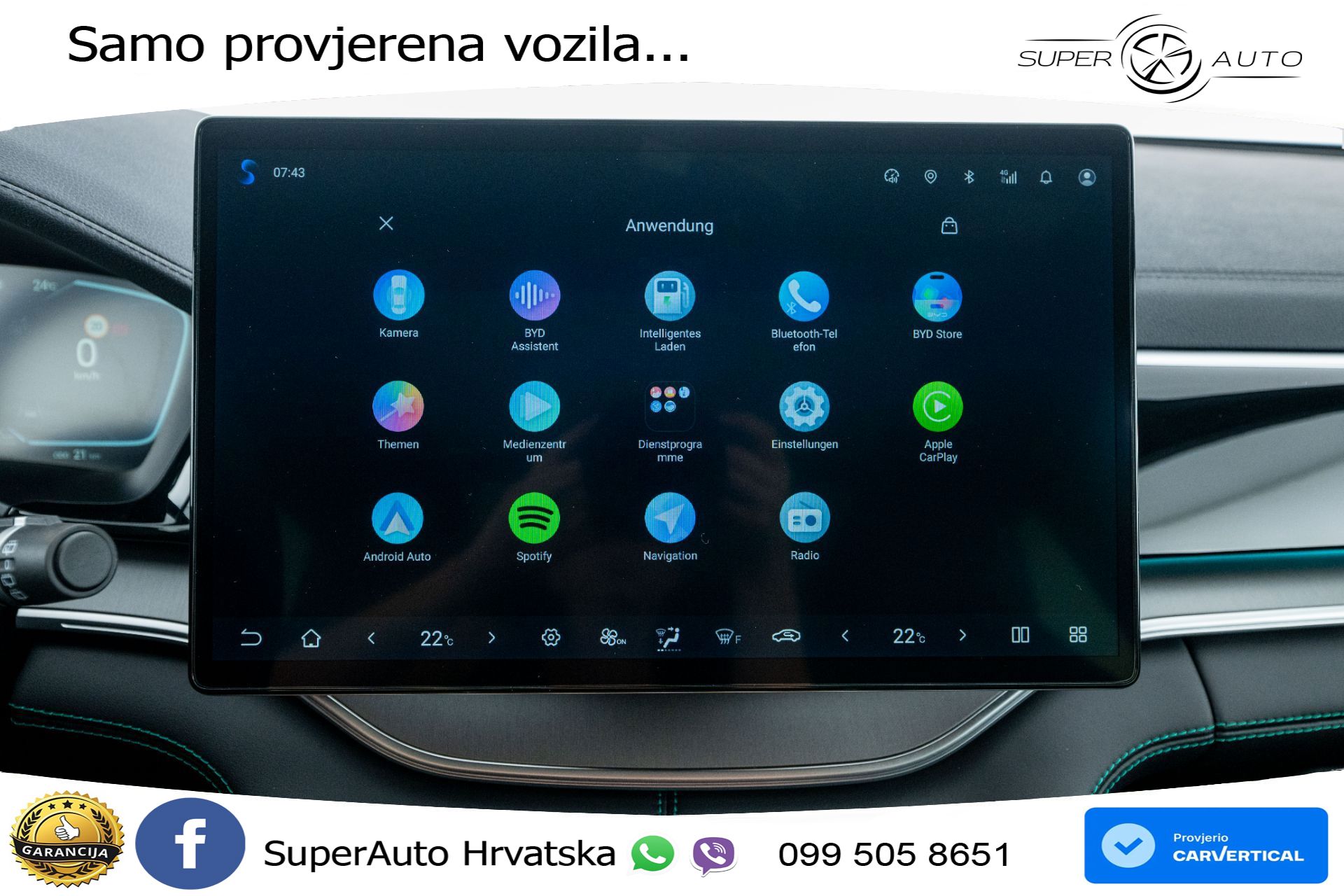 NOVO BYD Seal U DM-i 1.5L AWD Aut. Design 324 KS, ACC+360+GR SJED+PANO+HEAD+VIRT